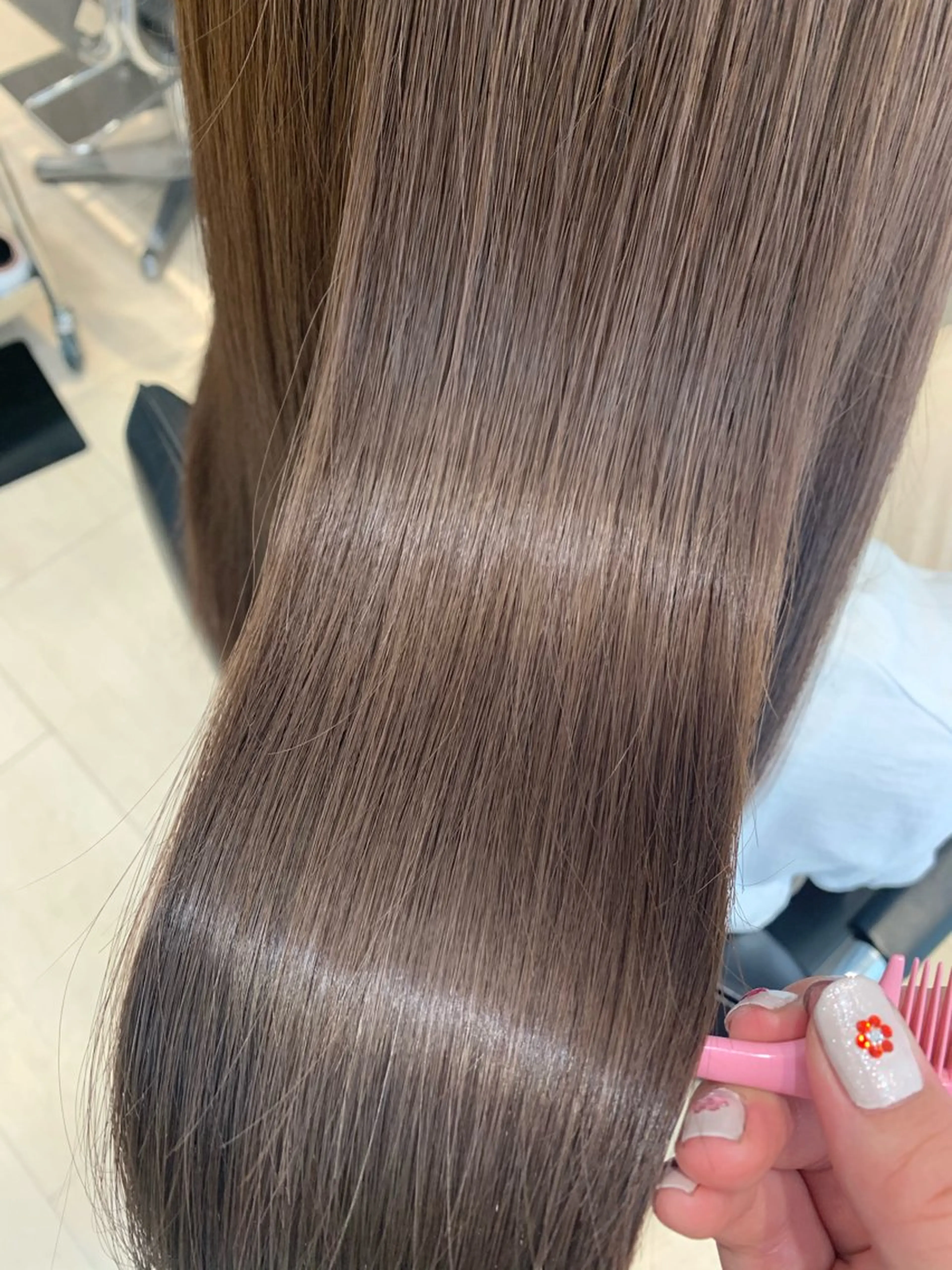 ロング カラー liage ܀ꕤ୭* ちばかつら𖦞のヘアスタイル