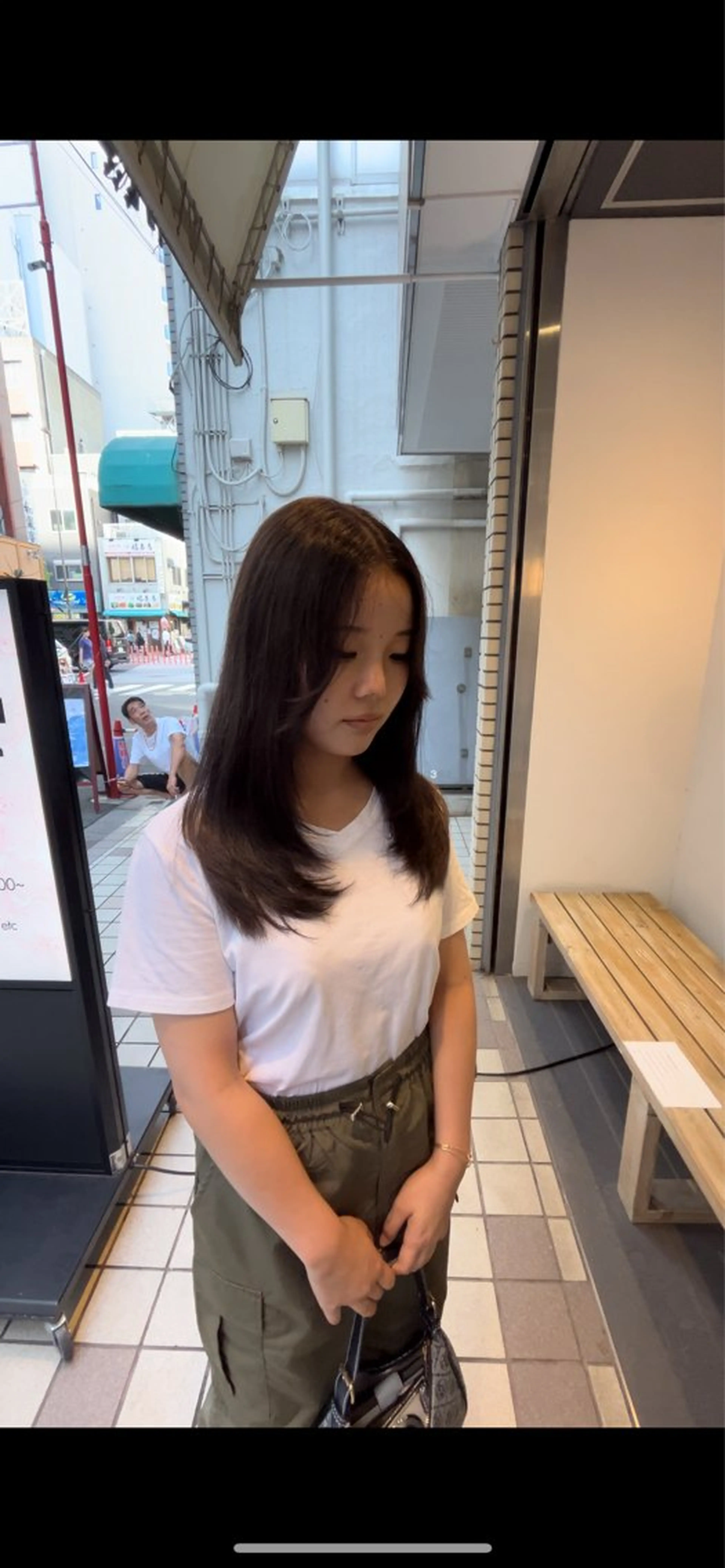 ロング カラー ボブ レイヤーカット カット 🫧𝙞𝙢𝙖𝙞 ️当日OK🫧のヘアスタイル