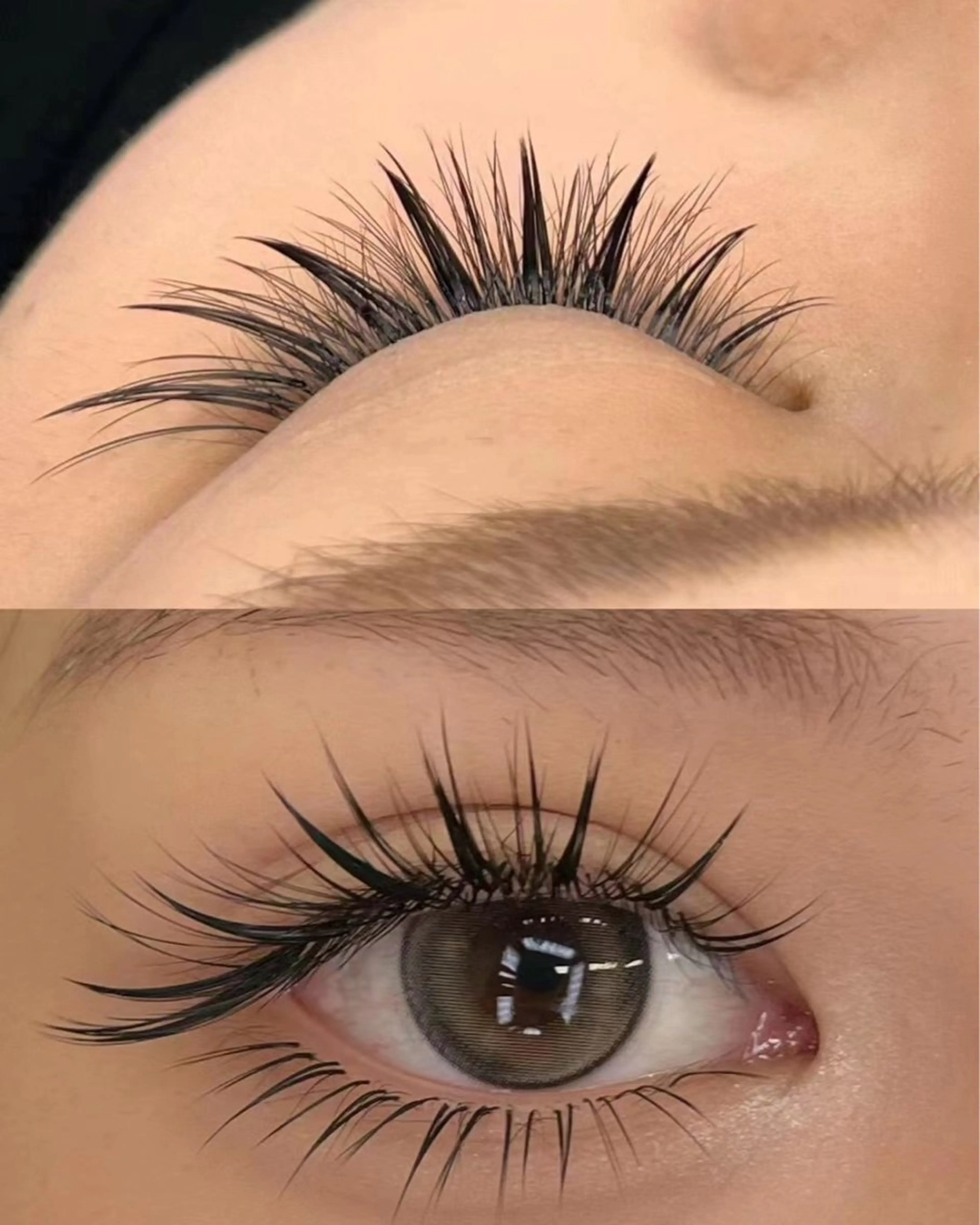 マツエク・マツパ 束感まつ毛 カラーマツエク フラットラッシュ パリジェンヌラッシュリフト まつげパーマ 西山 雅子のマツエク・マツパデザイン