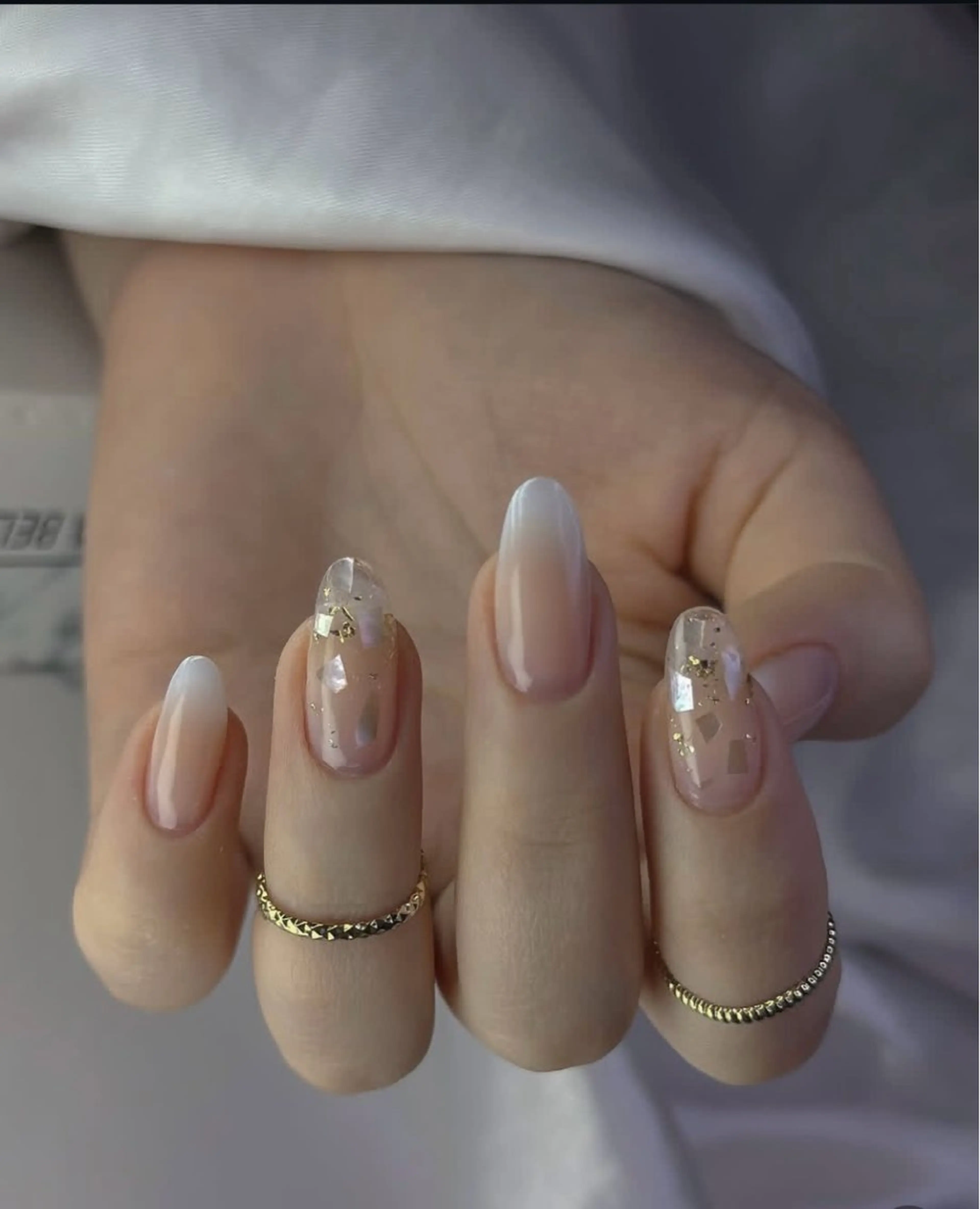 ネイル 持ち込み シンプルネイル ハンドネイル JISOO ANA.CHUOのネイルデザイン