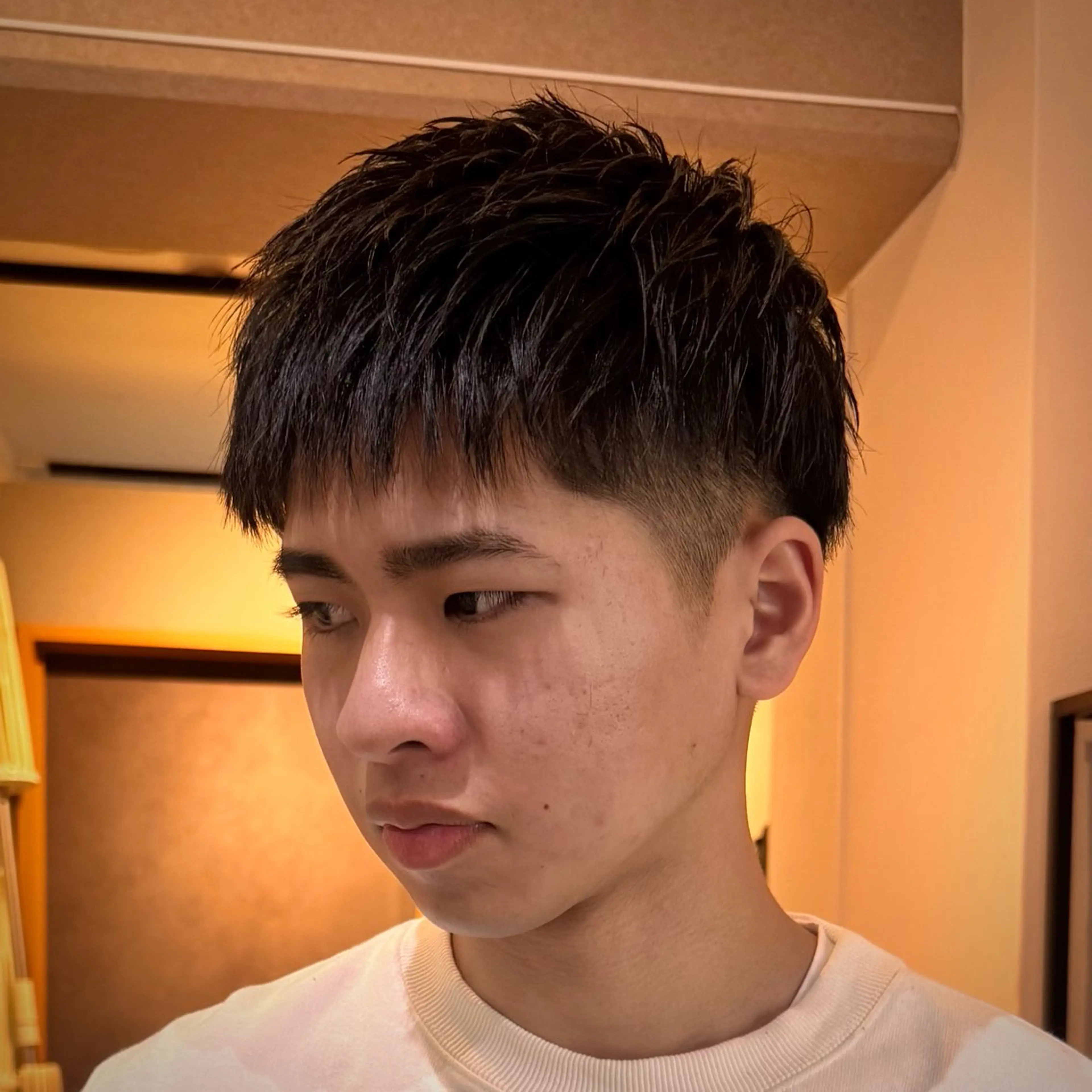 ショート メンズ スパイキーショート ショートヘア カット GLADMAN'S CUT CLUB 立川所属・立川メンズカット/ メンズパーマ💈三上のヘアスタイル