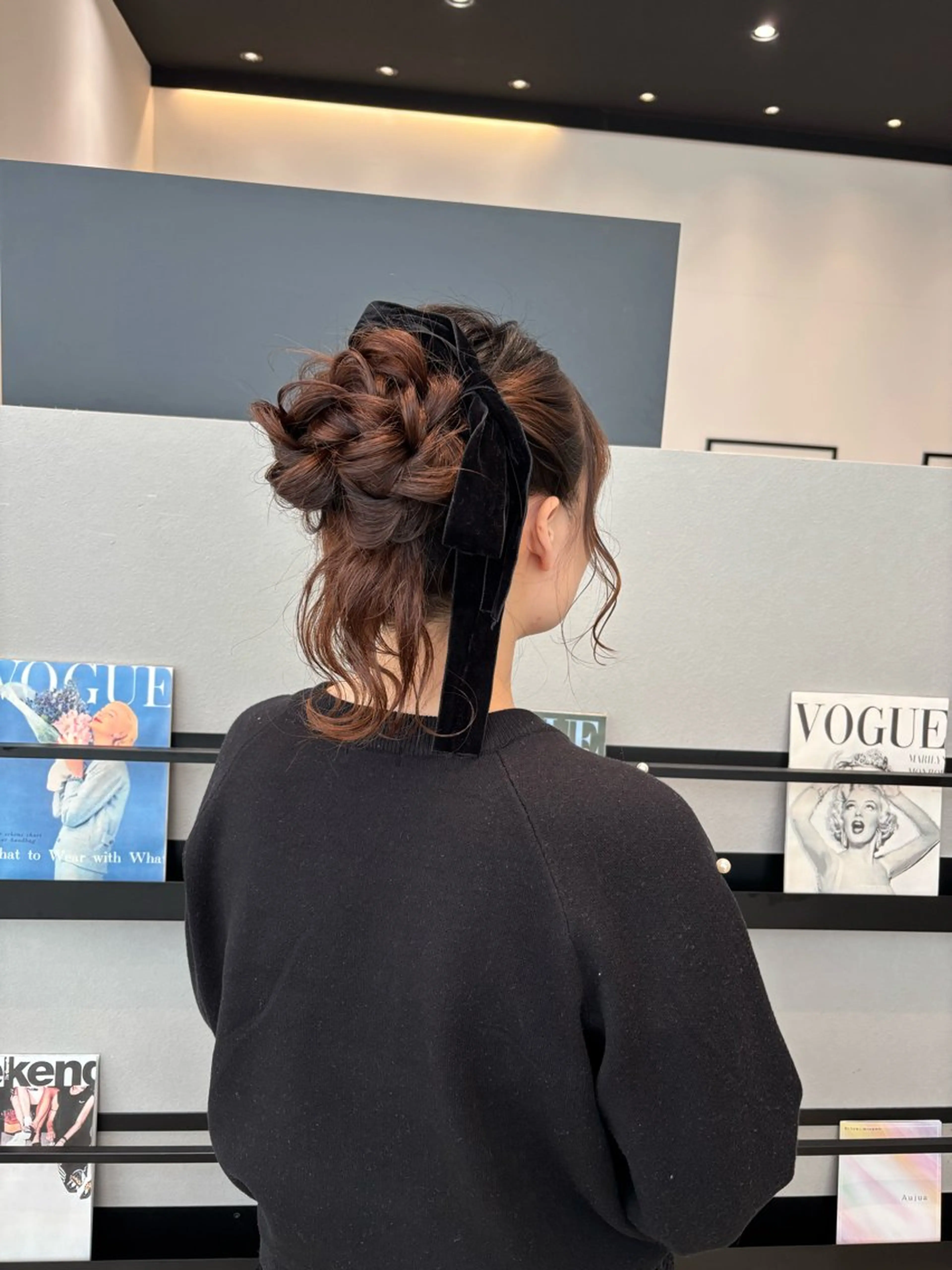 ロング ヘアアレンジ 結婚式・ブライダル ヘアセット 透明感カラー/ レイヤーkotonoのヘアスタイル