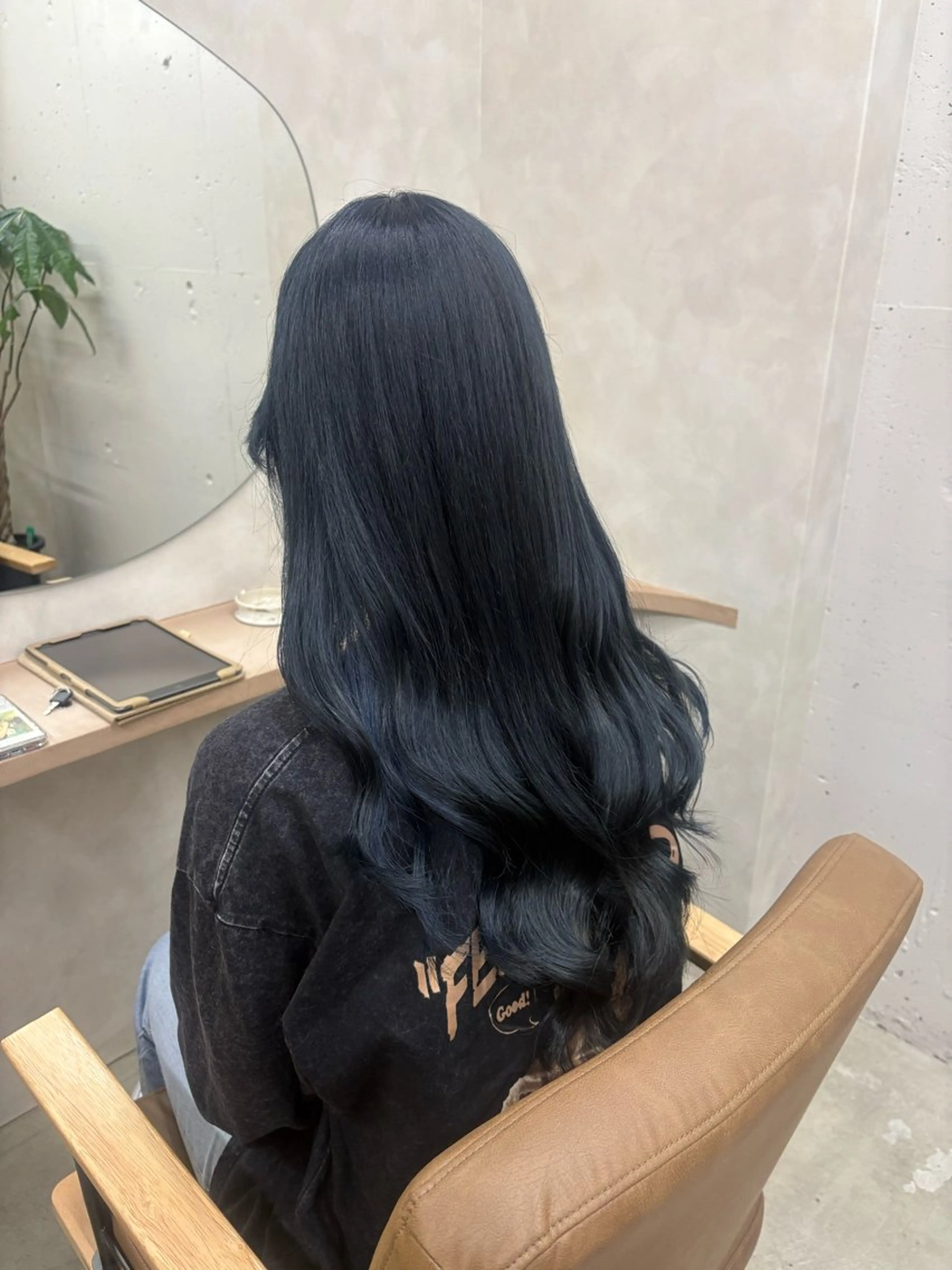 ロング カット ヘアカラー トリートメント -YUCCA- ワカナのヘアスタイル