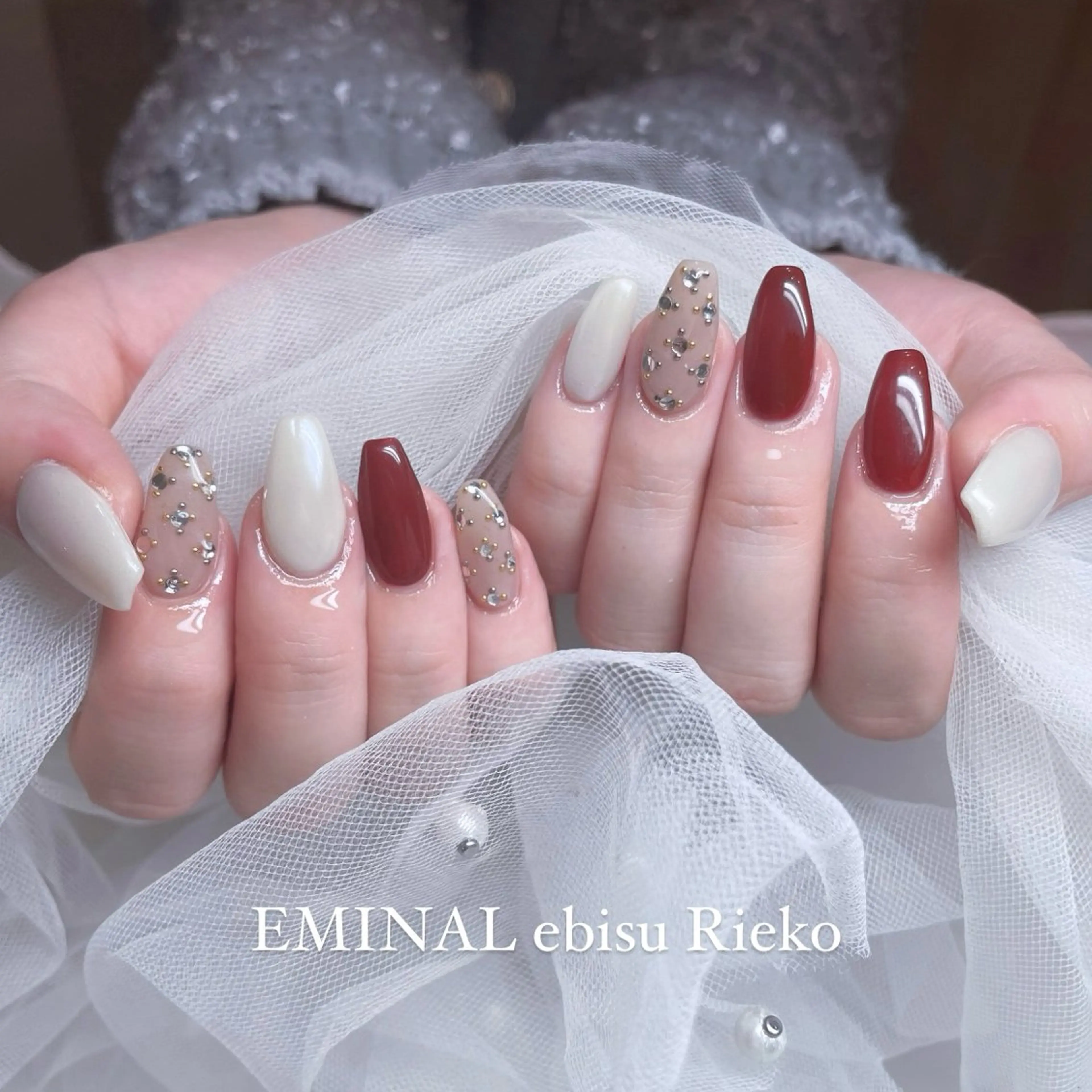 ネイル ハンドネイル Rieko EMINAL恵比寿のネイルデザイン