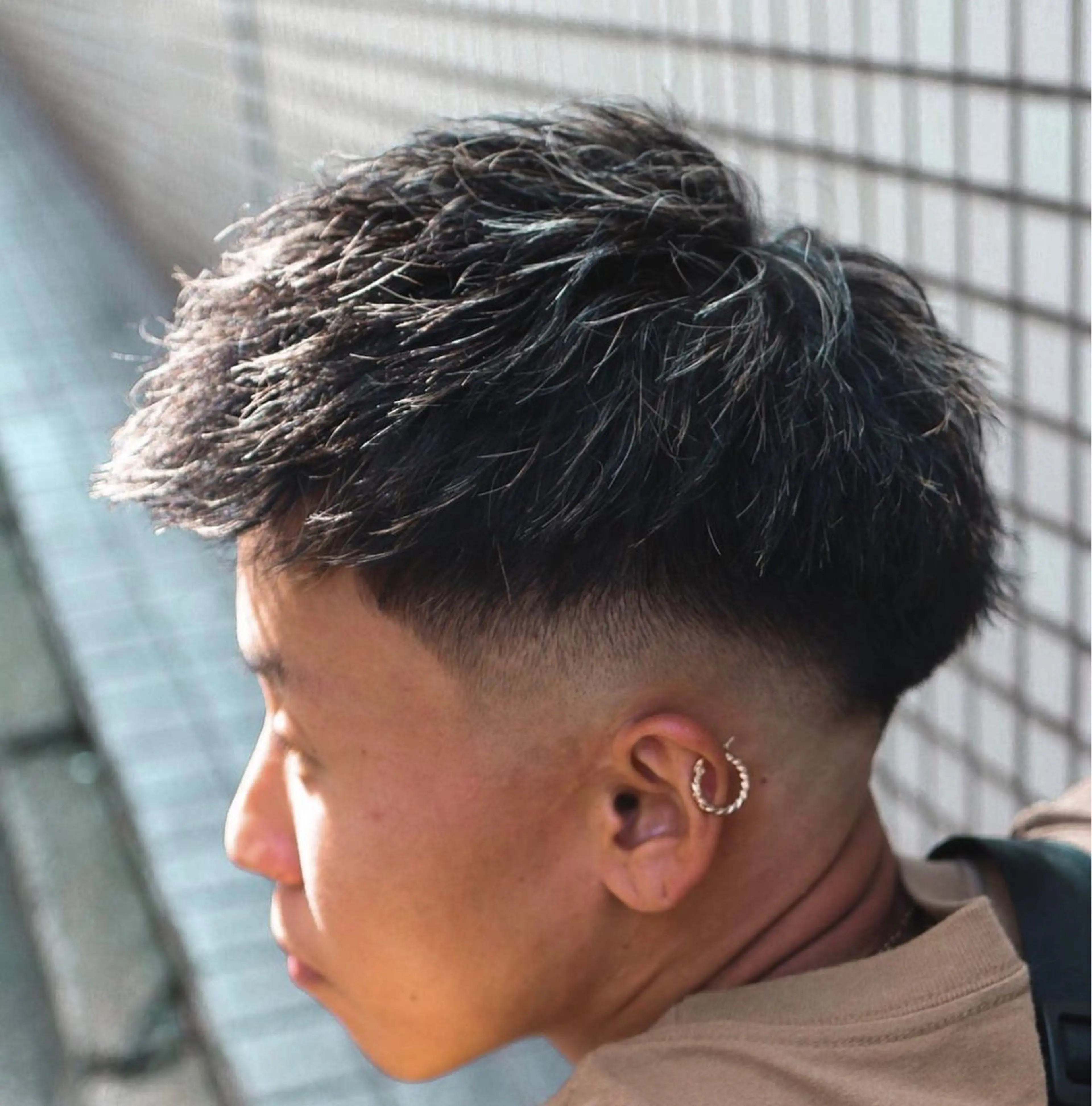 ショート カラー パーマ メンズ 💈men's💈 satoru中目黒のヘアスタイル