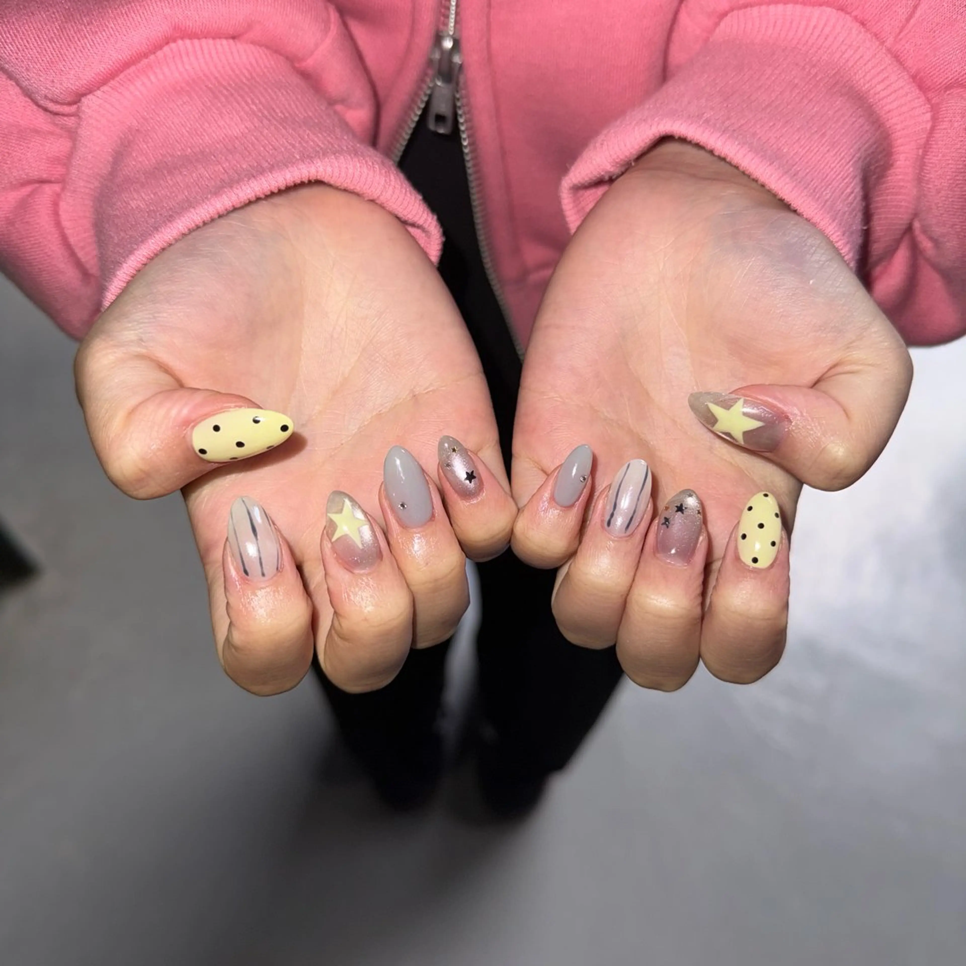 ネイル ハンドネイル IROHA NAIL ユウヒのネイルデザイン
