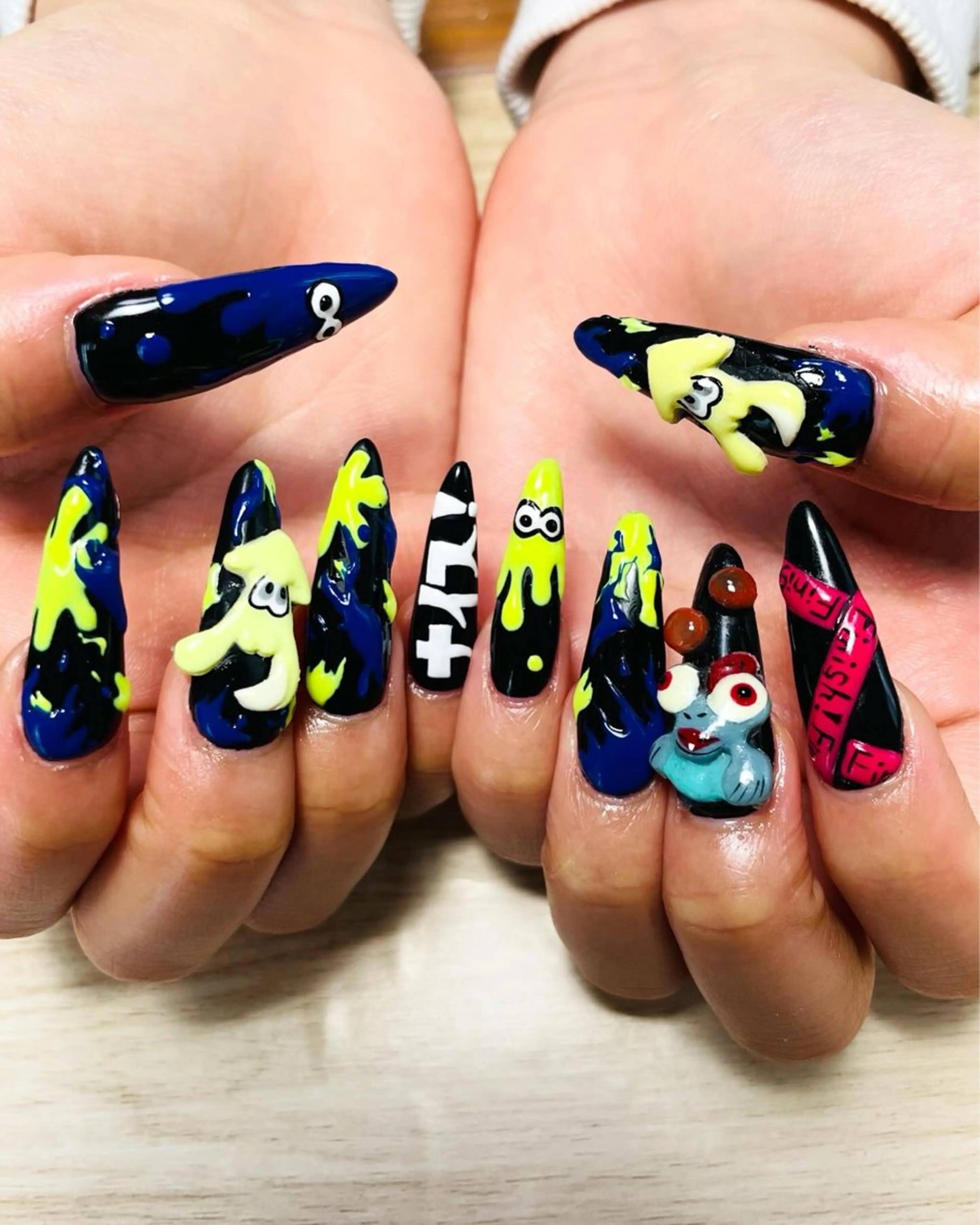 ネイル スカルプネイル AZNAIL matsudaのネイルデザイン