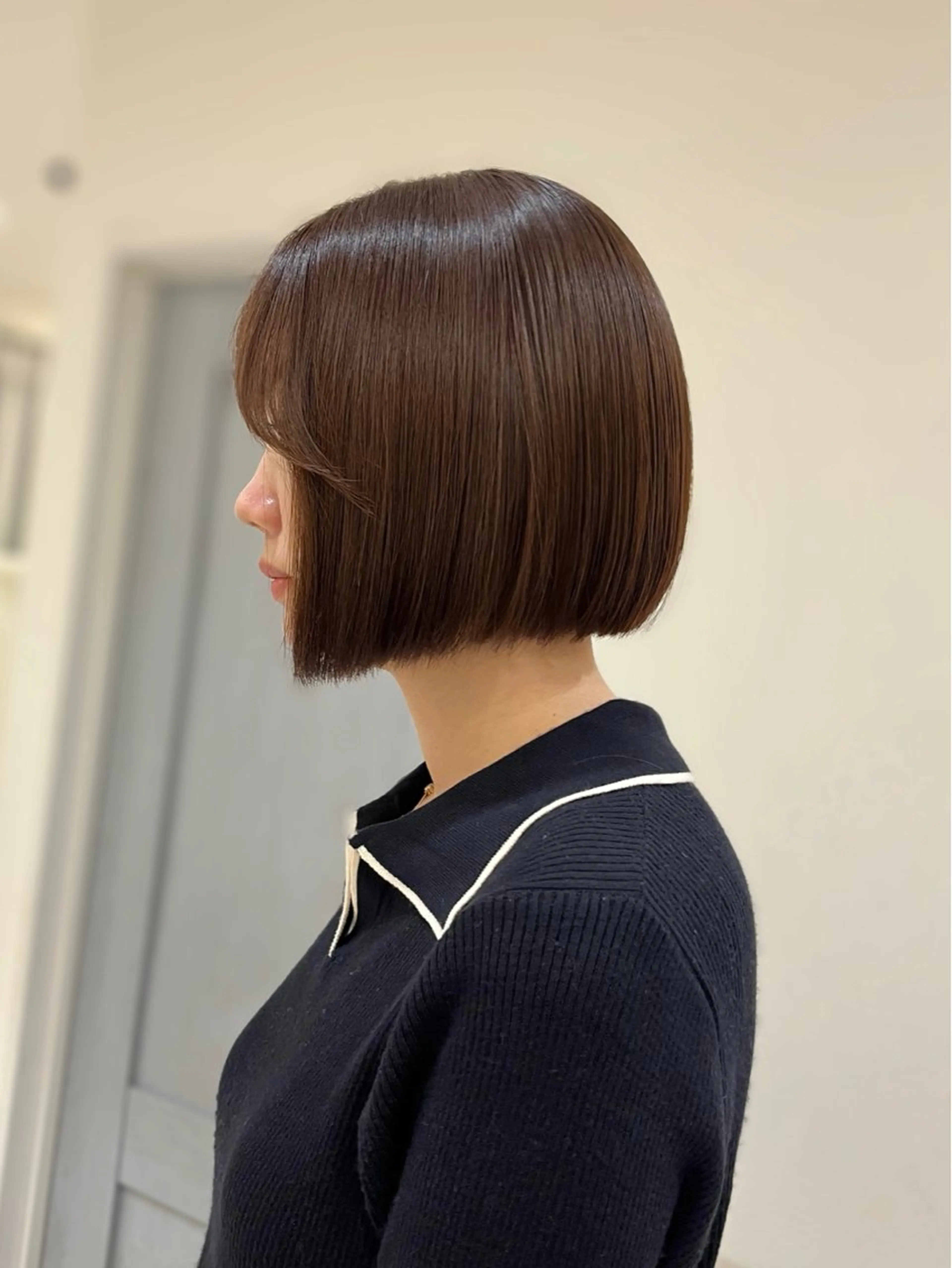 ショート カット 堤　葵生/透明感カラ ー/髪質改善縮毛矯正のヘアスタイル