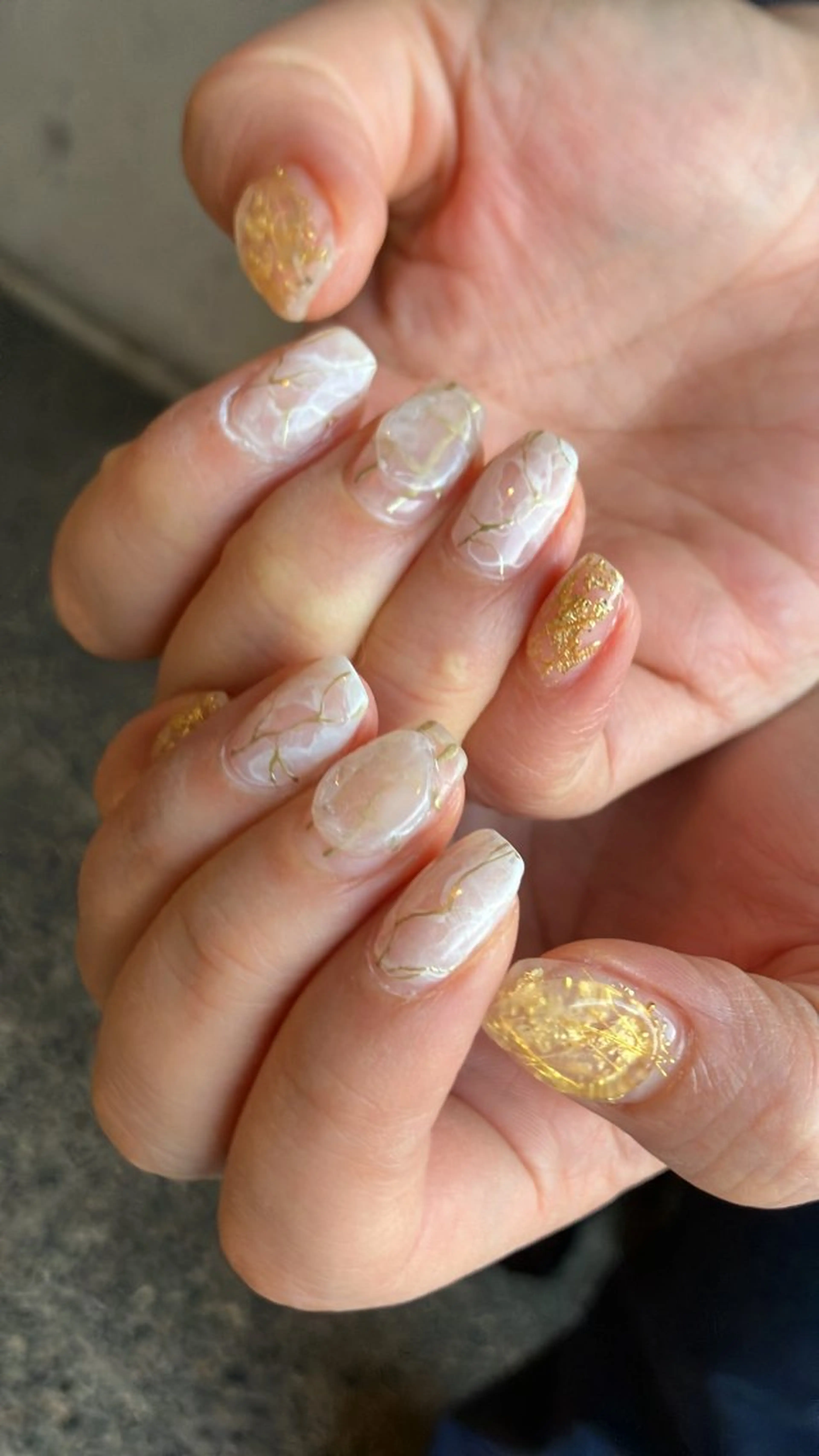 ネイル ハンドネイル たまプラーザ ANZUのネイルデザイン