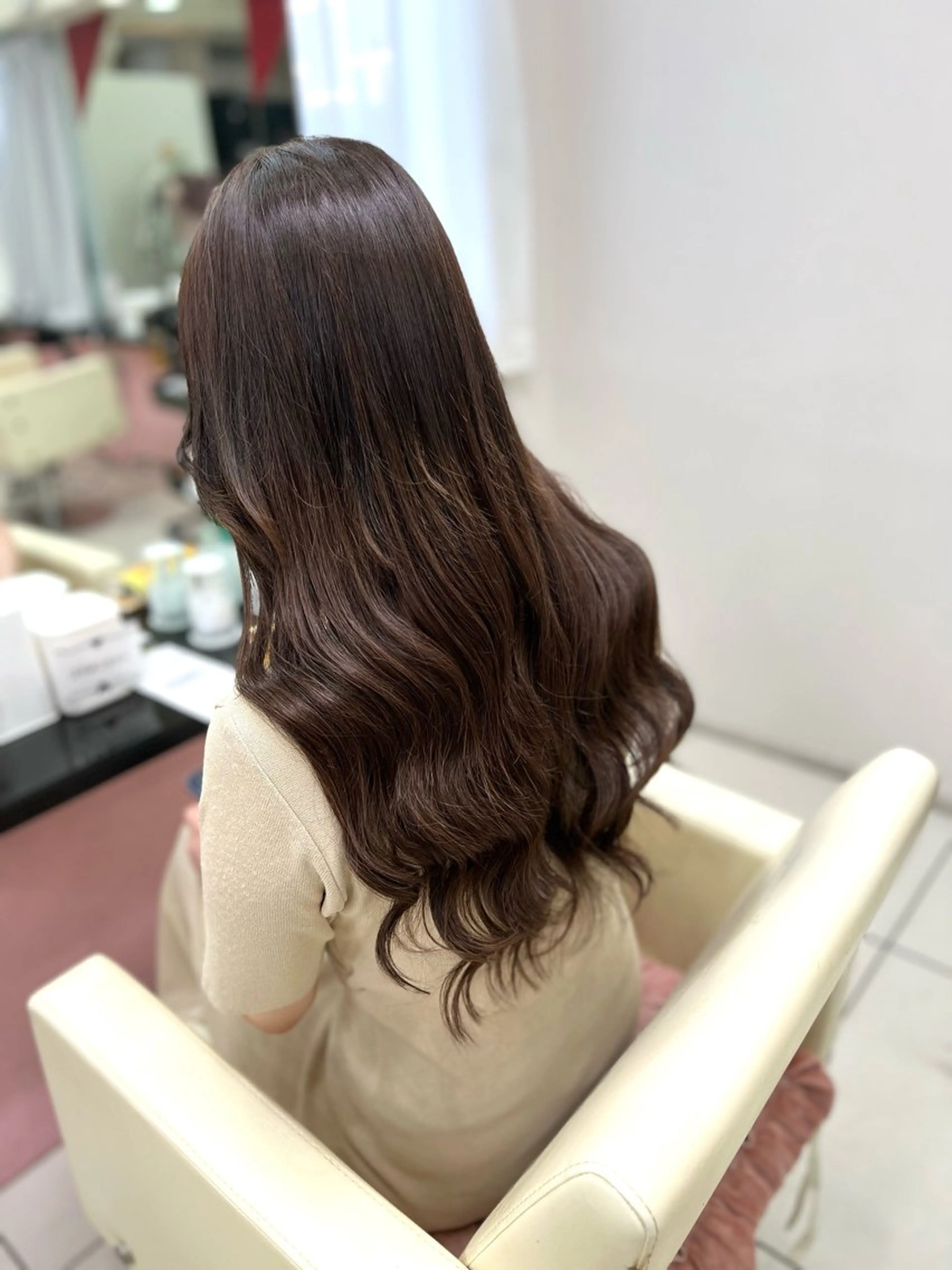 カラー season エクステ/ヘアカラーのヘアスタイル