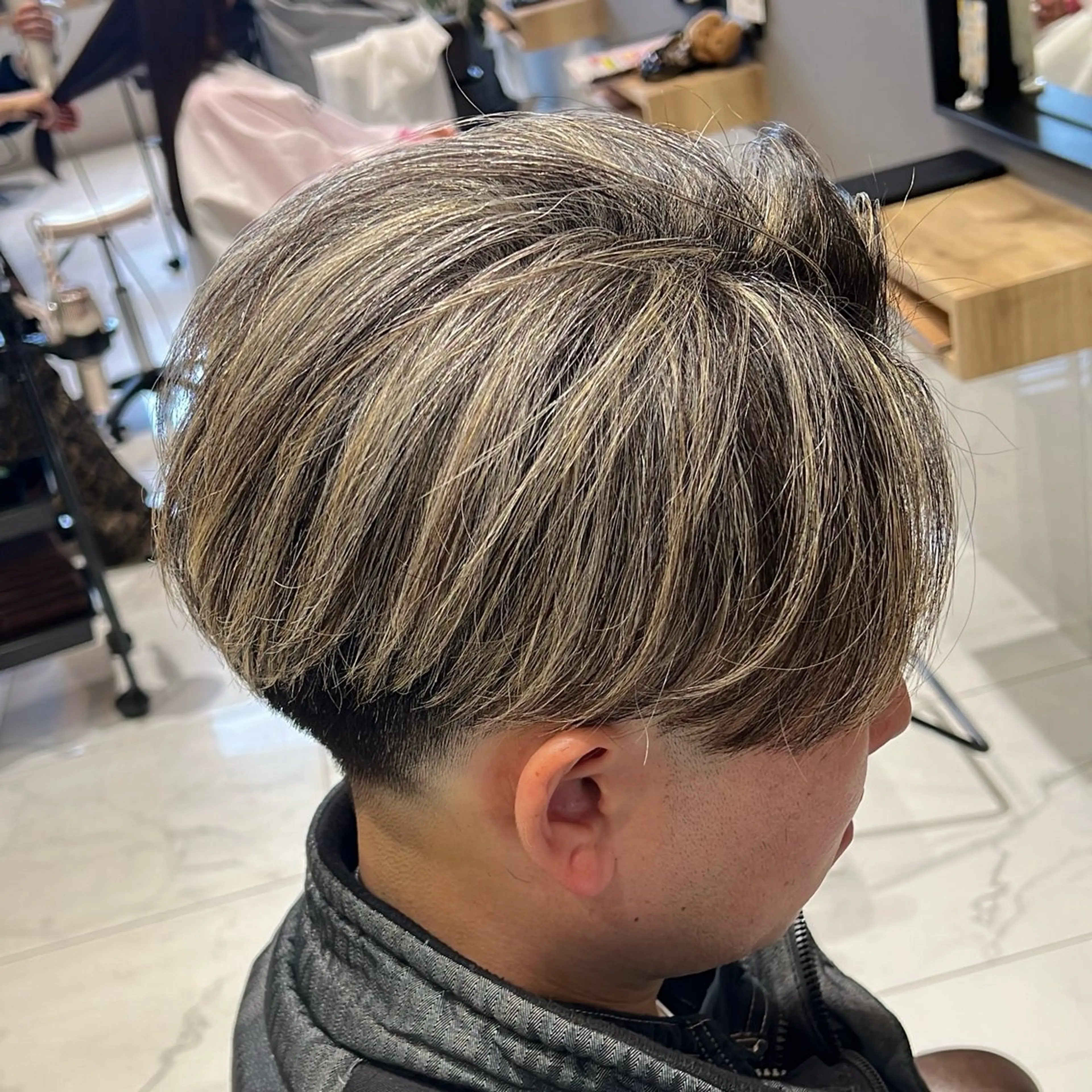 カラー メンズ カット ヘアカラー ルクール喜多町店 コムロのヘアスタイル