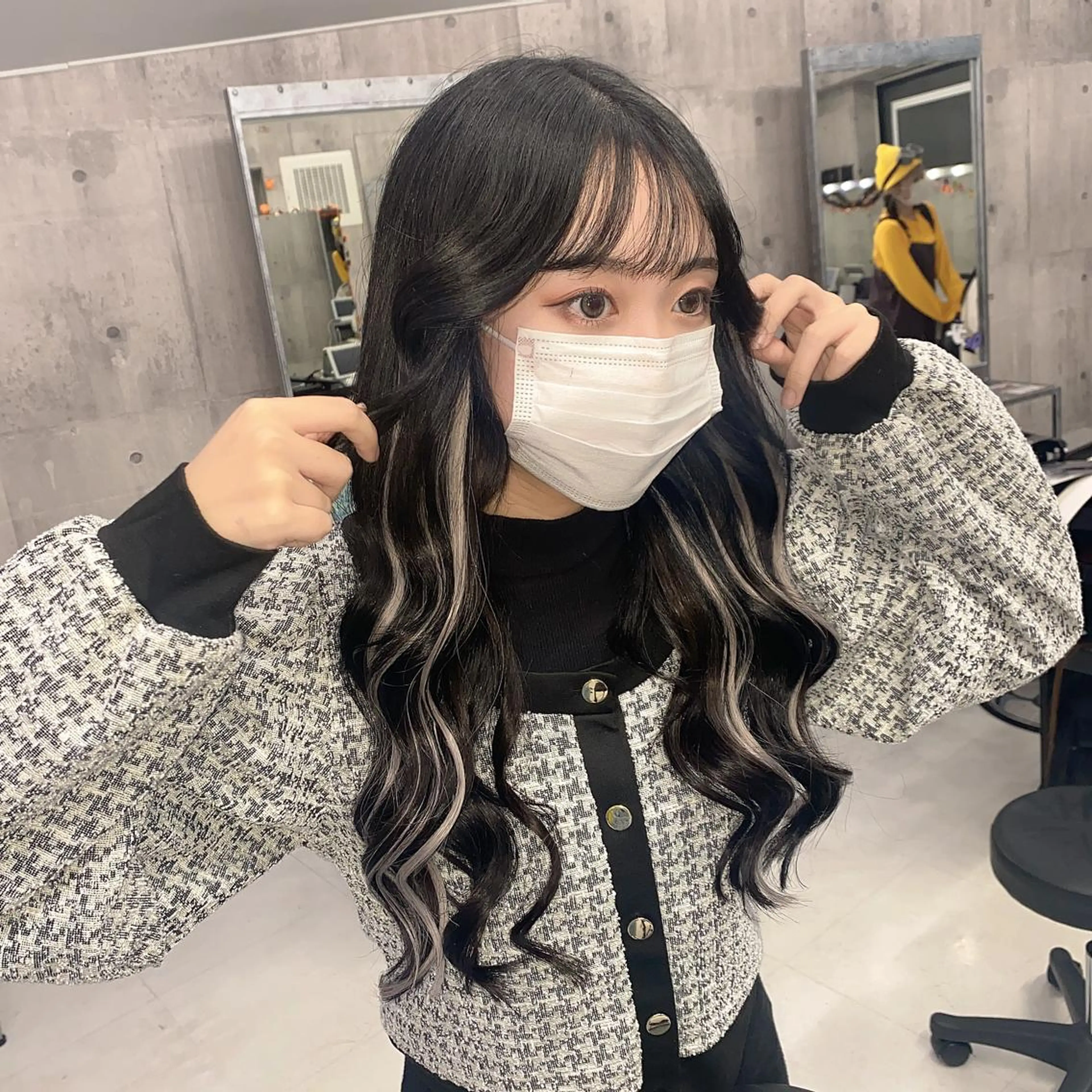 ロング ヘアカラー トリートメント ヘアセット "必ず可愛く” TAKUTOのヘアスタイル