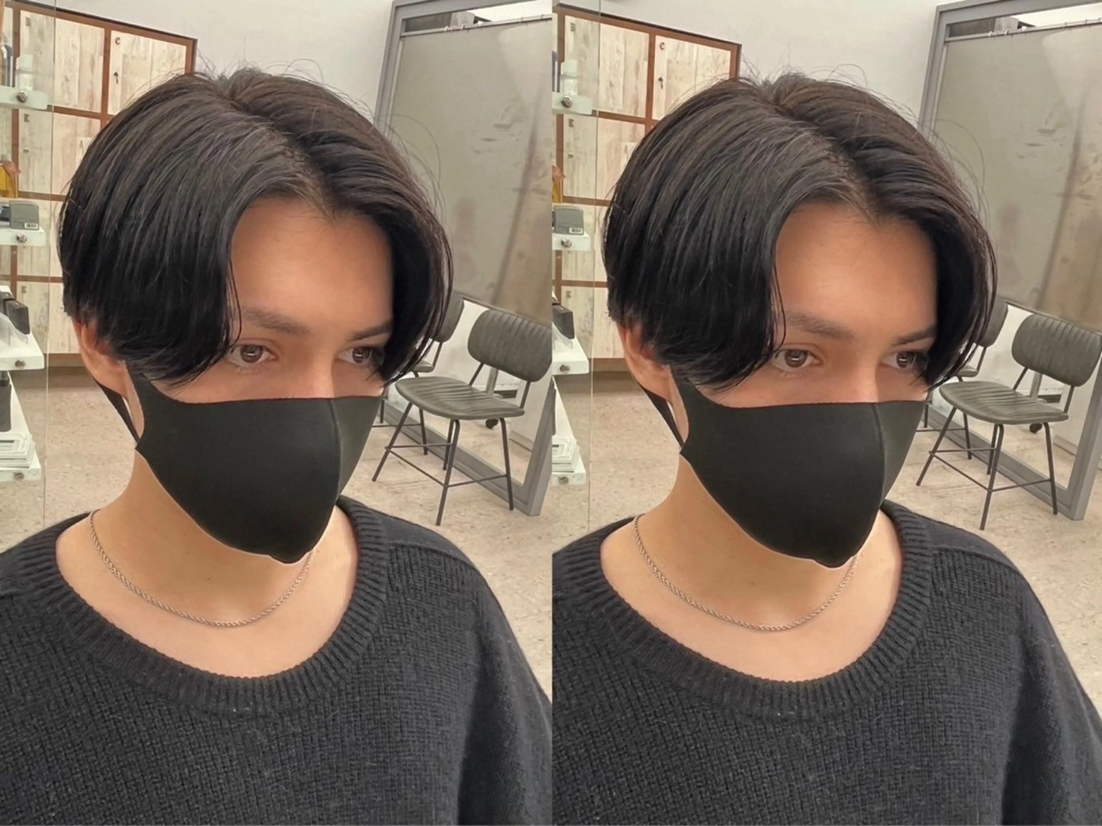 【男性限定】カット＋弱酸性ストレートの写真