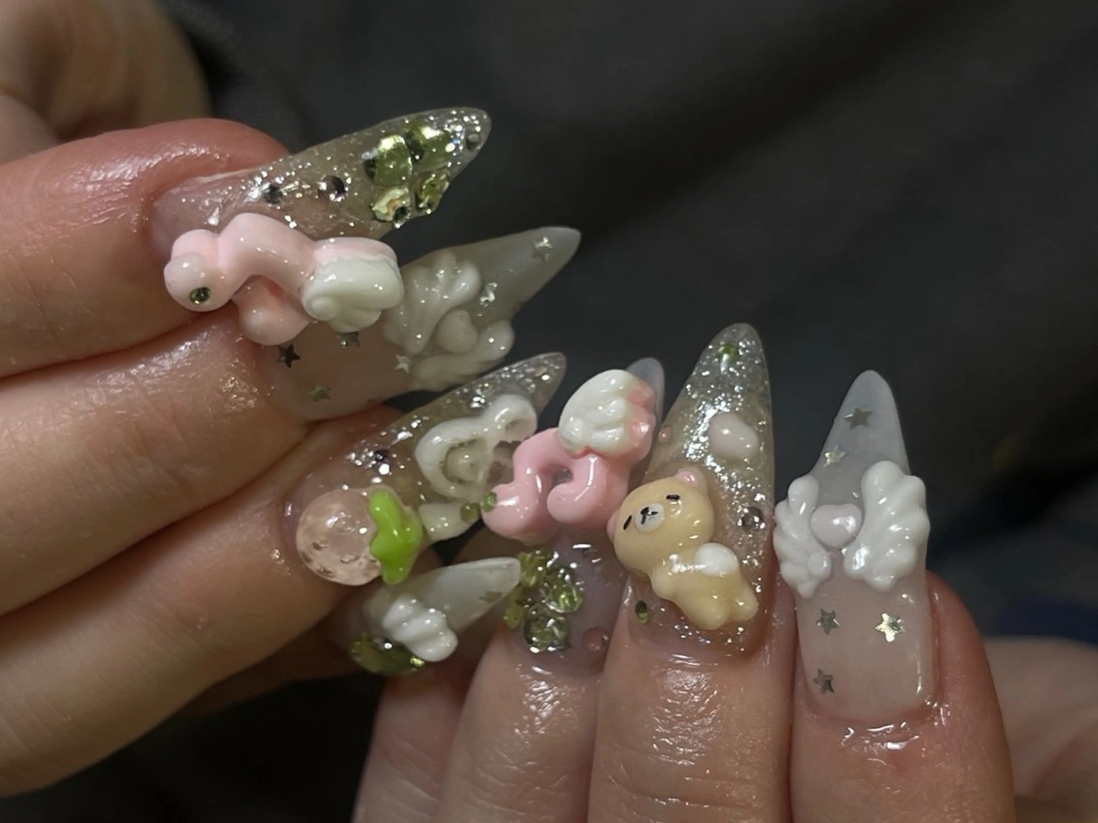 ネイル ハンドネイル ハンドケア ワンホン/韓国 nail 大阪アメ村のネイルデザイン