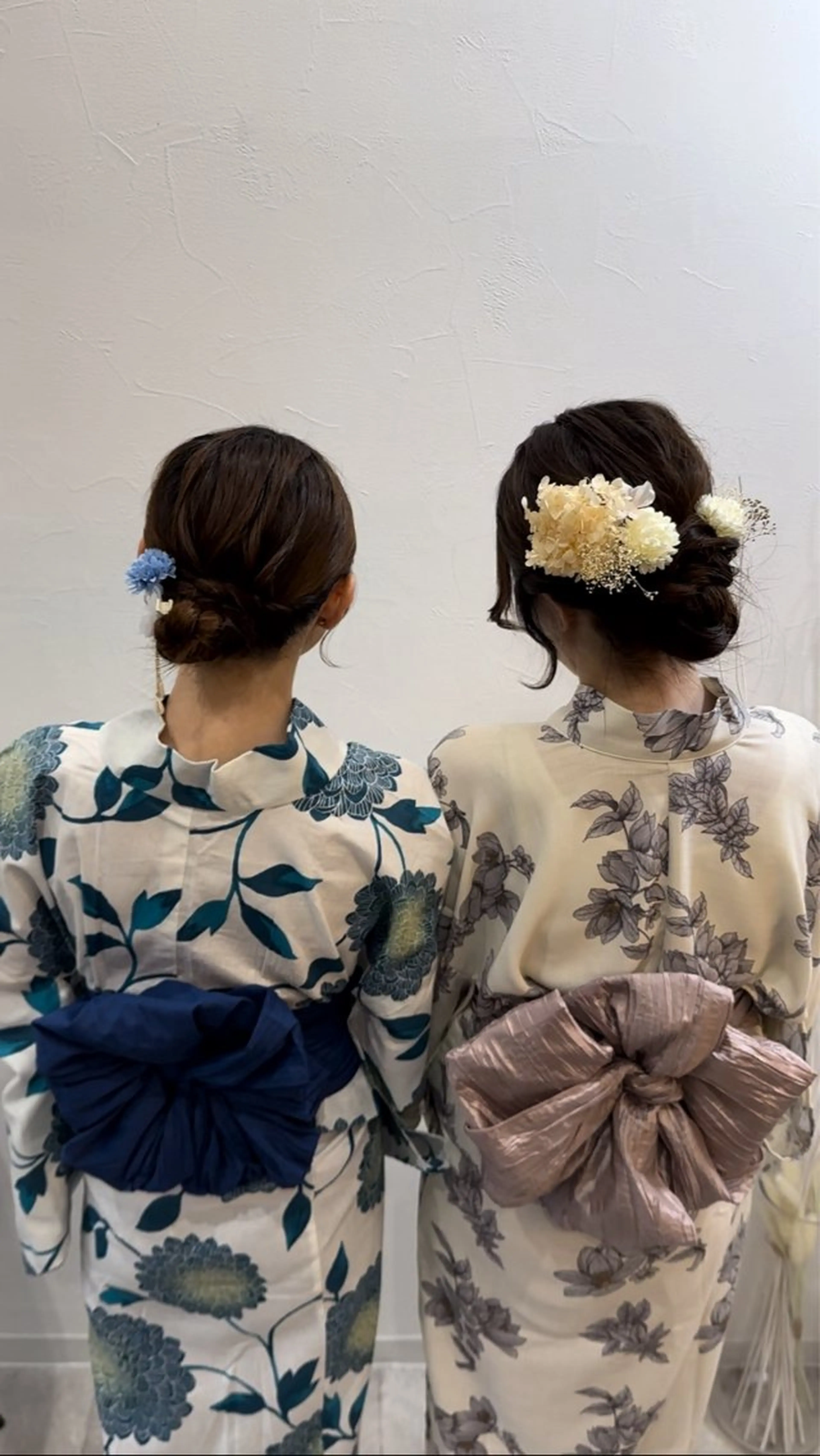 お祭りや花火大会に🌻着付け➕ヘアセット🌻の写真