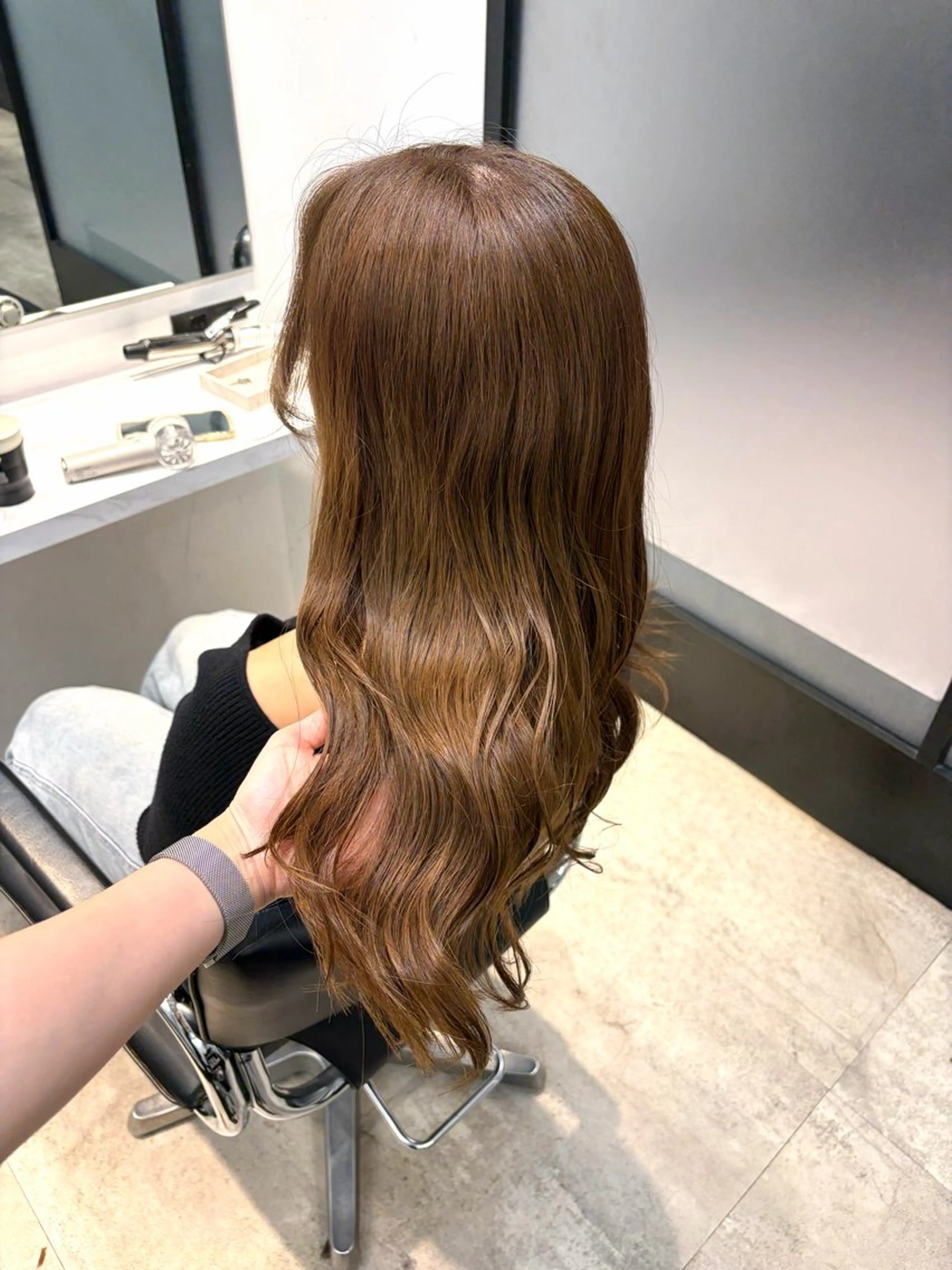 ロング カラー FUJII MARINのヘアスタイル