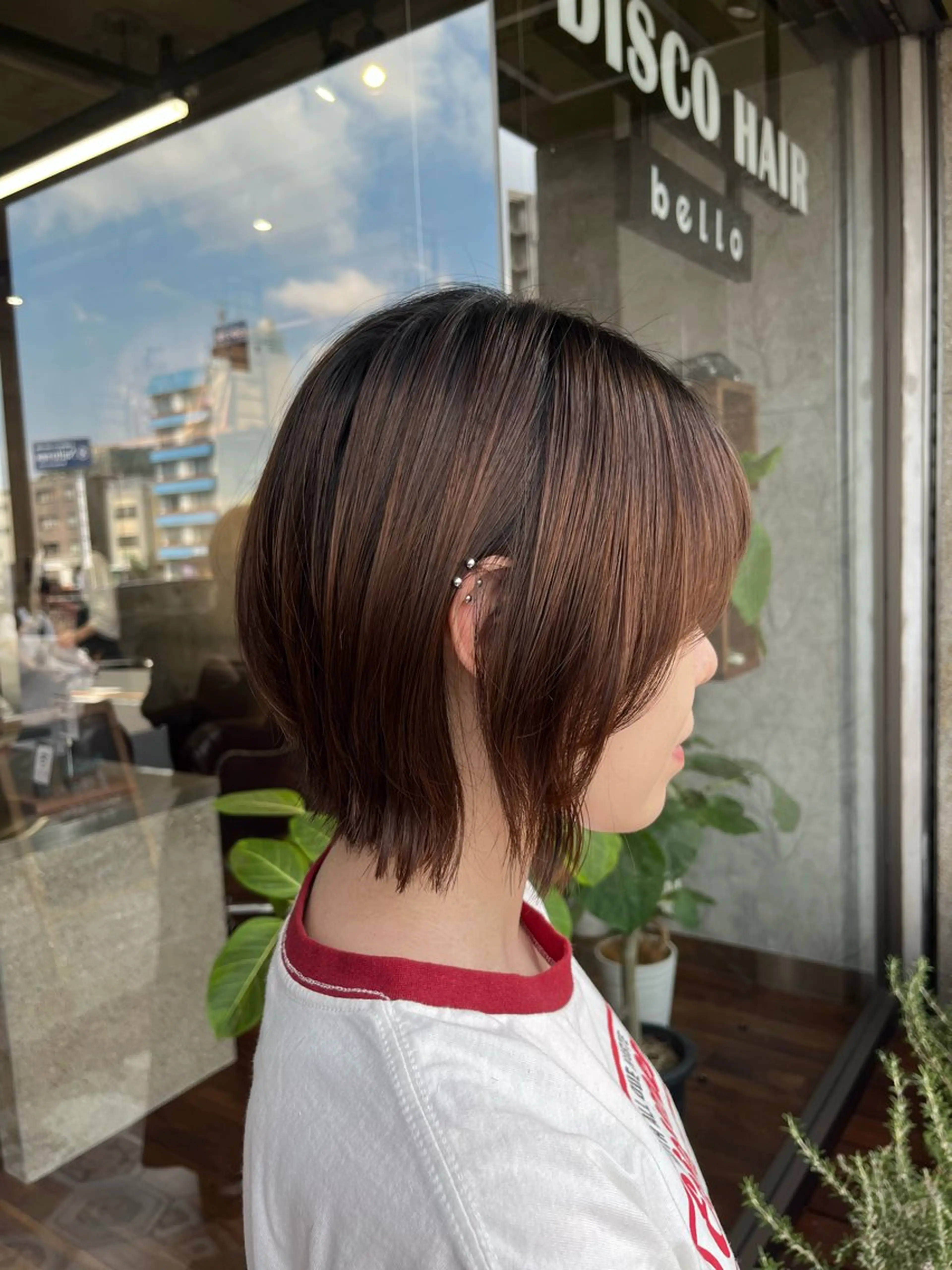 ショート ボブ くびれヘア カット 【ショートボブ🤎】 YU-KAのヘアスタイル