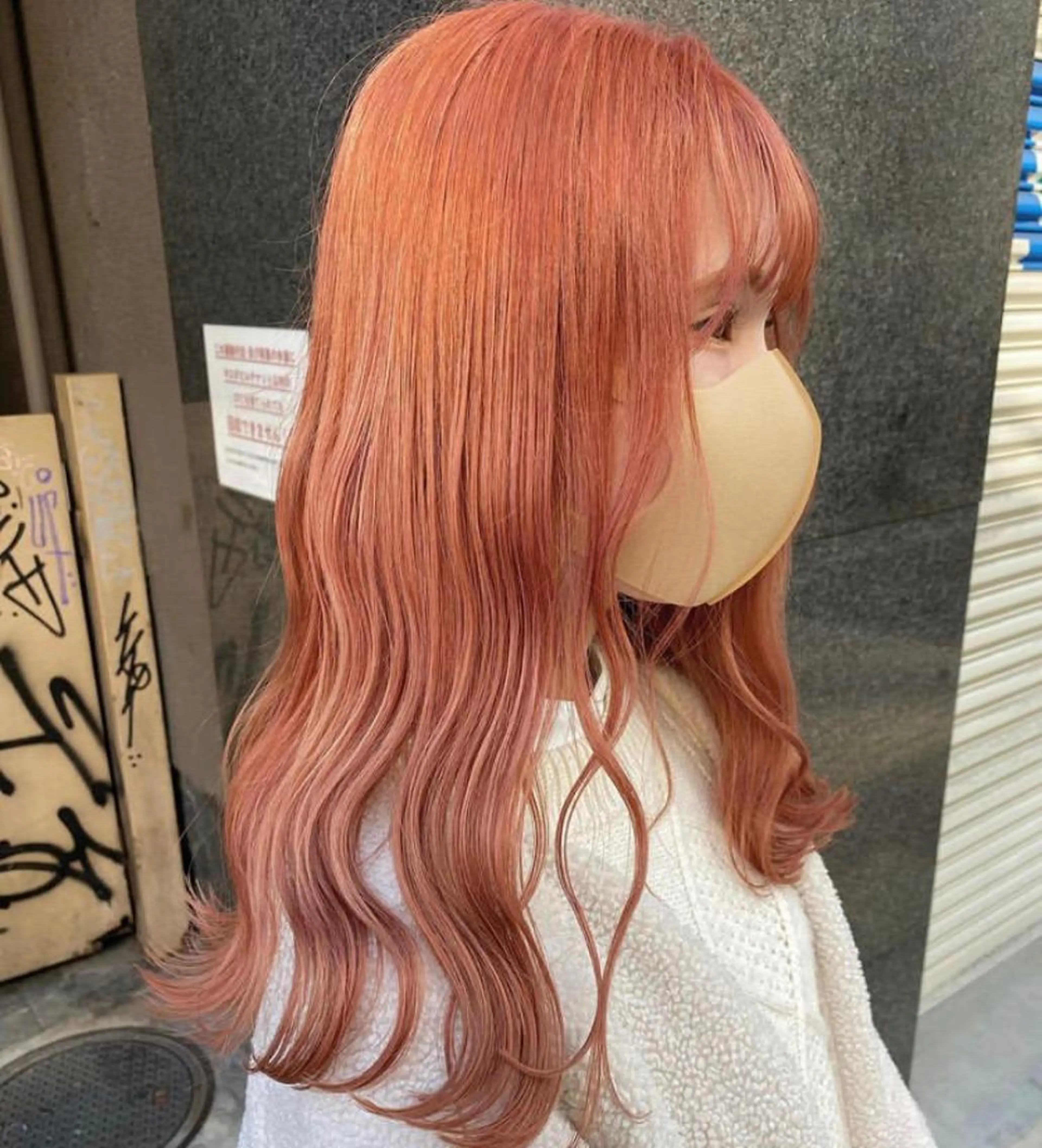 ロング カラー 🧡色落ちまで2度綺 麗なカラー🧡ヨシキのヘアスタイル