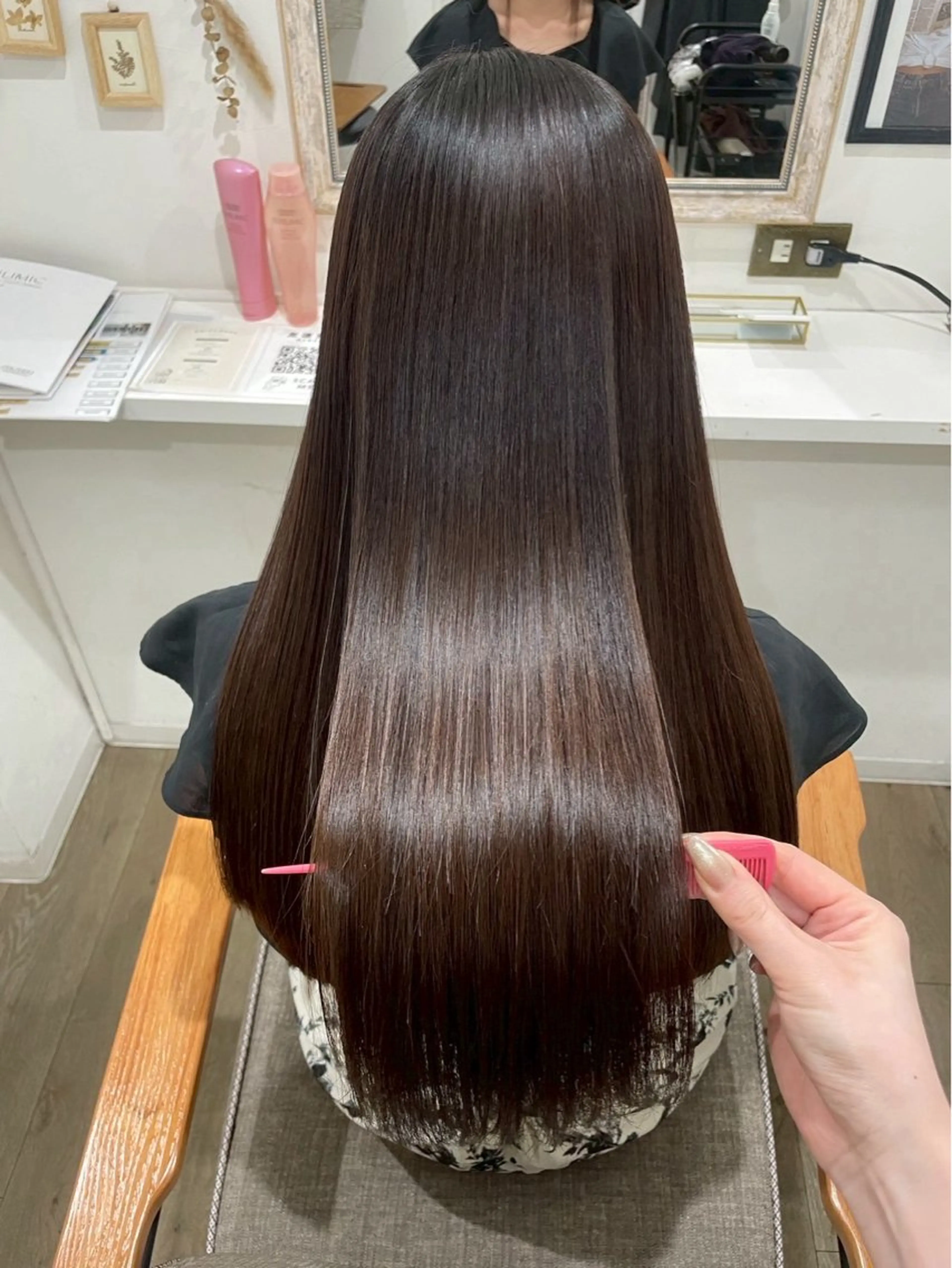 ロング カラー パーマ ブリーチ 髪質改善 ロング トリートメント 酸性ストレート ヘアカラー 縮毛矯正 💎髪質改善専門 jewel boxのヘアスタイル