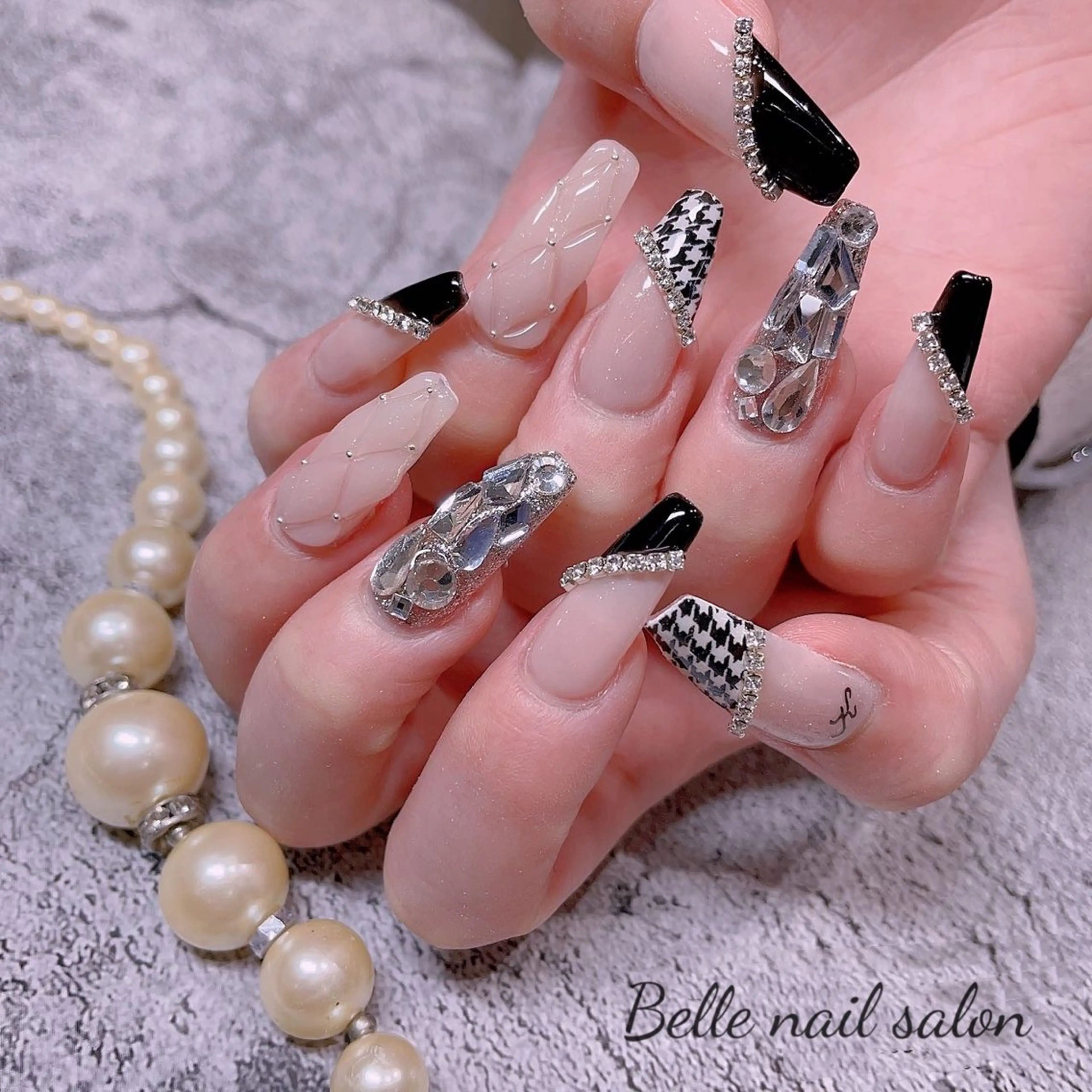 ネイル オーロラネイル フットネイル 韓国ネイル ラメ(グリッター) ラメグラデーション ハンドネイル Belle nail salon 新小岩のネイルデザイン