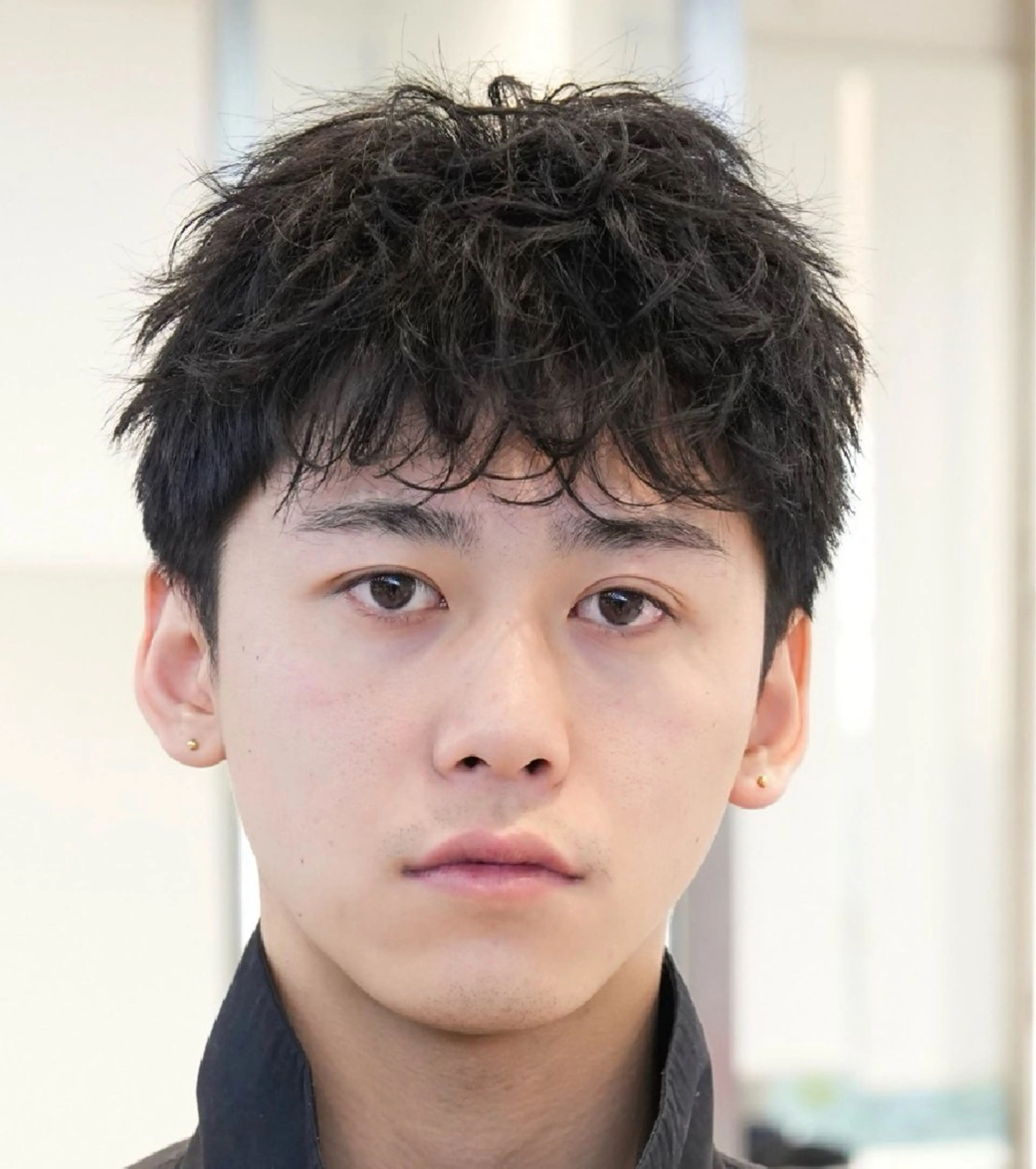 【３月.４月限定メニュー⚽️👍】カット➕ルーズパーマ➕3stepトリートメントの写真