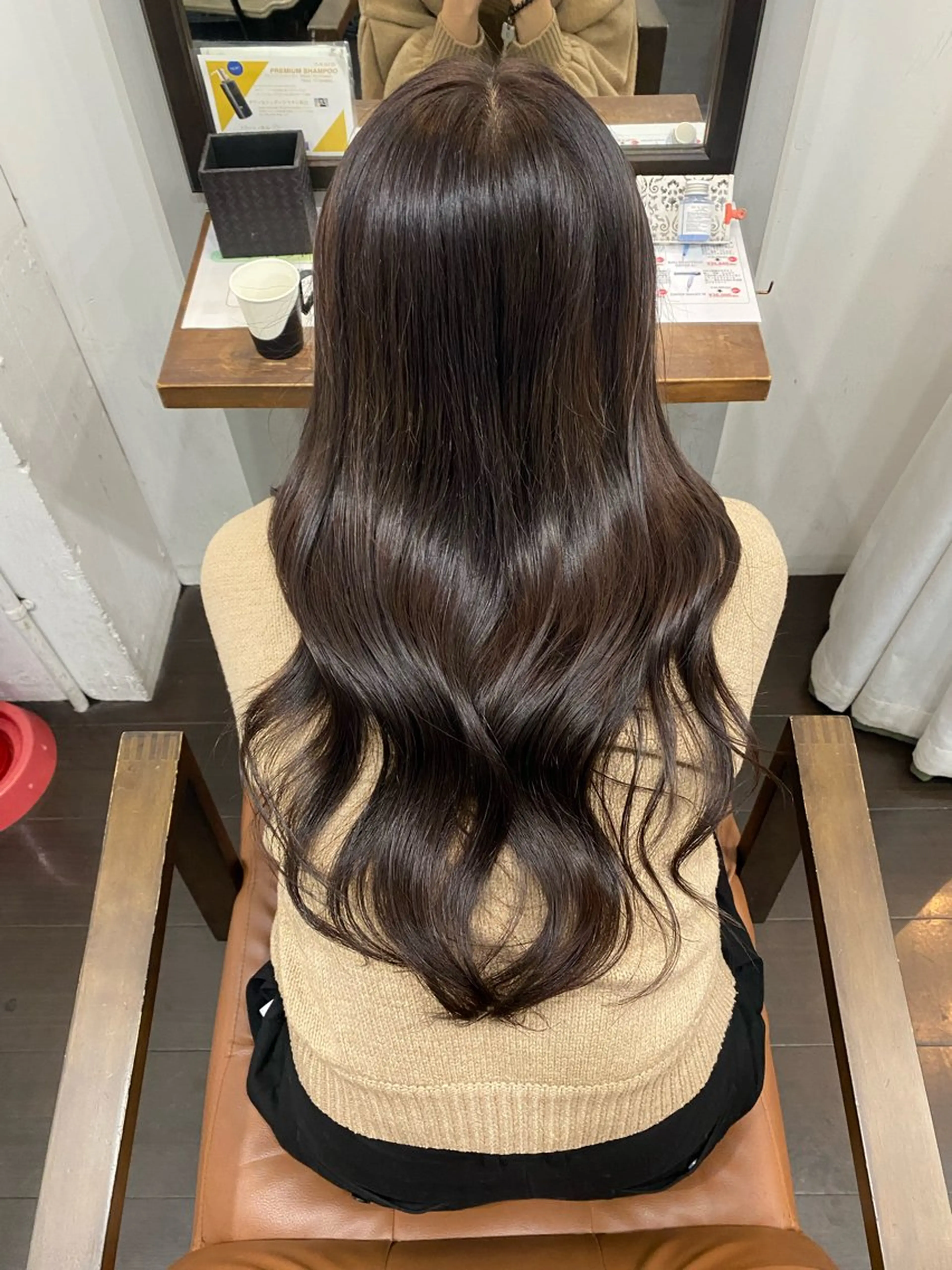 ロング カラー ヘアアレンジ 🍒ᩚ名駅/艶髪 縮毛矯正/あゆ🍒ᩚのヘアスタイル