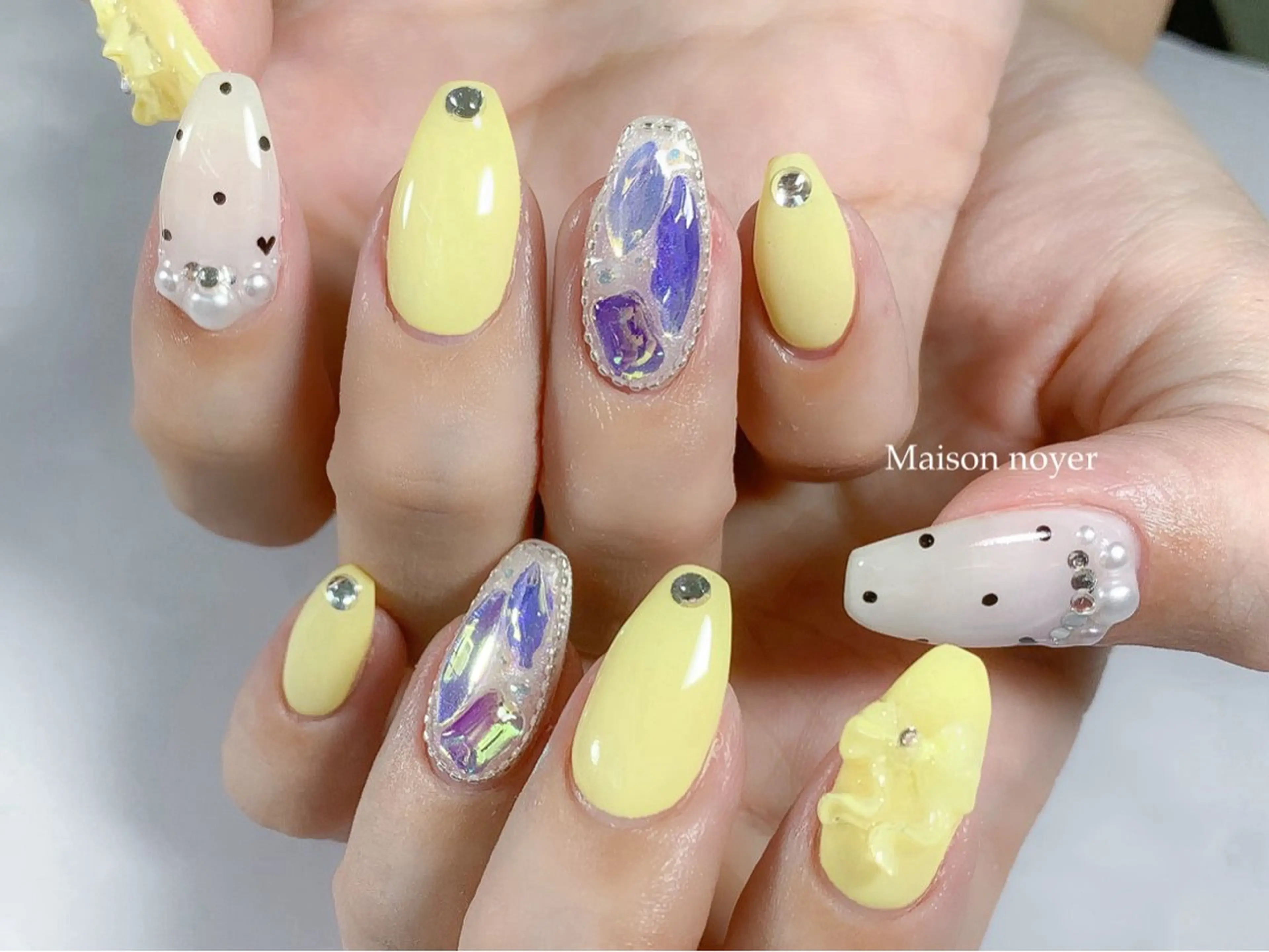 ネイル ハンドネイル Maison noyerのネイルデザイン