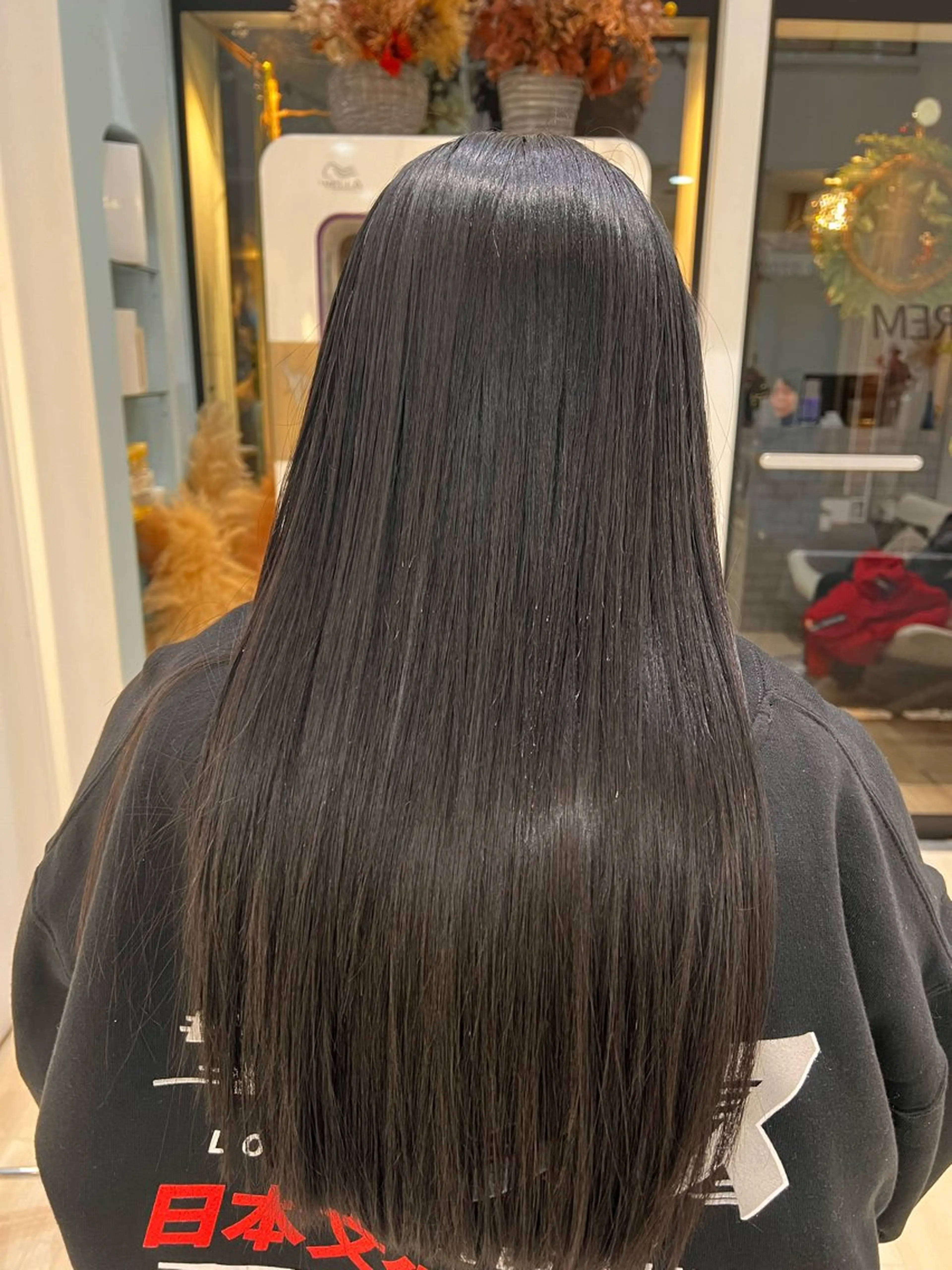 セミロング パーマ ヘアアレンジ メンズ 縮毛矯正 堀井 凌平のヘアスタイル