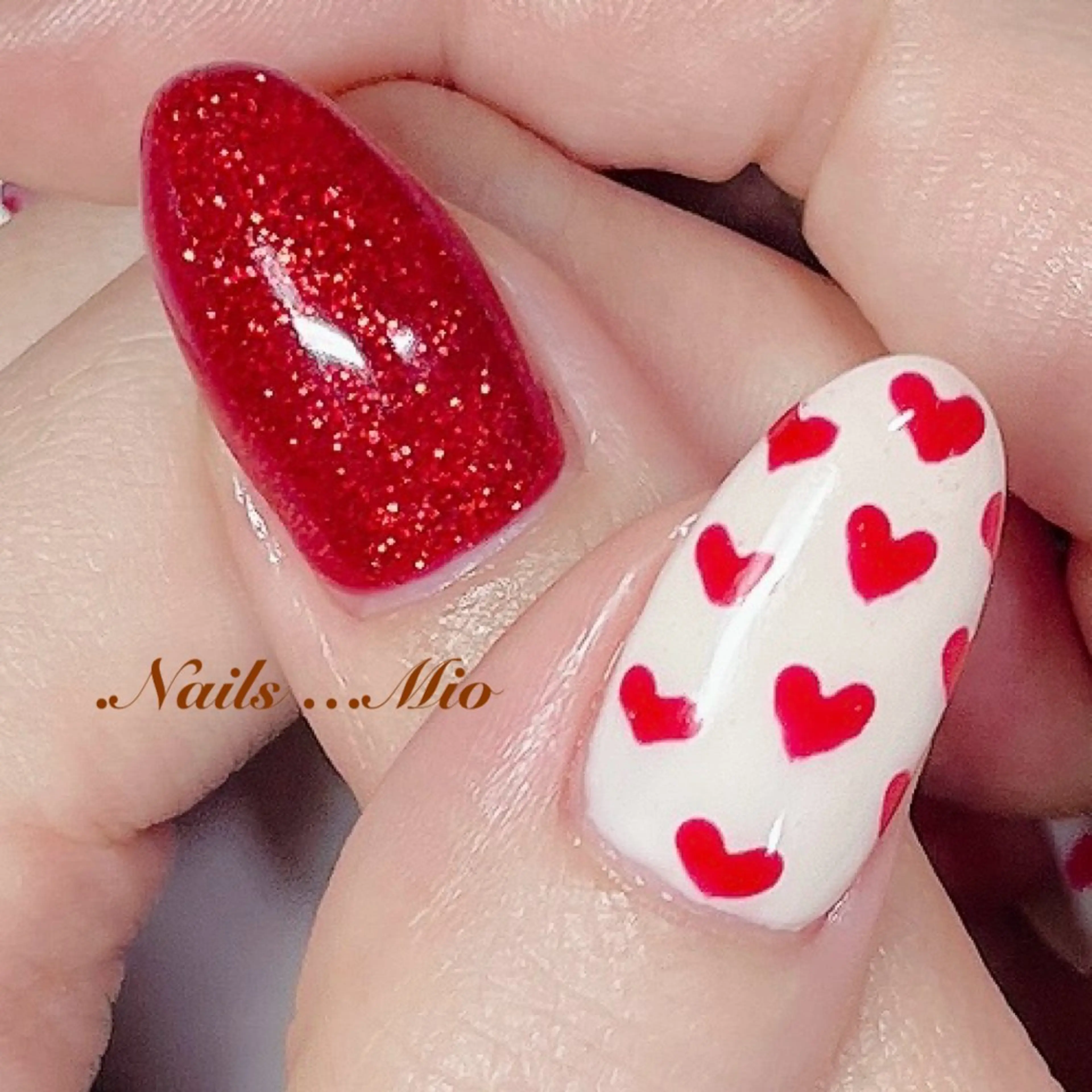ネイル アートネイル ジェルネイル .Nails Mio 赤羽西ネイルサロンのネイルデザイン