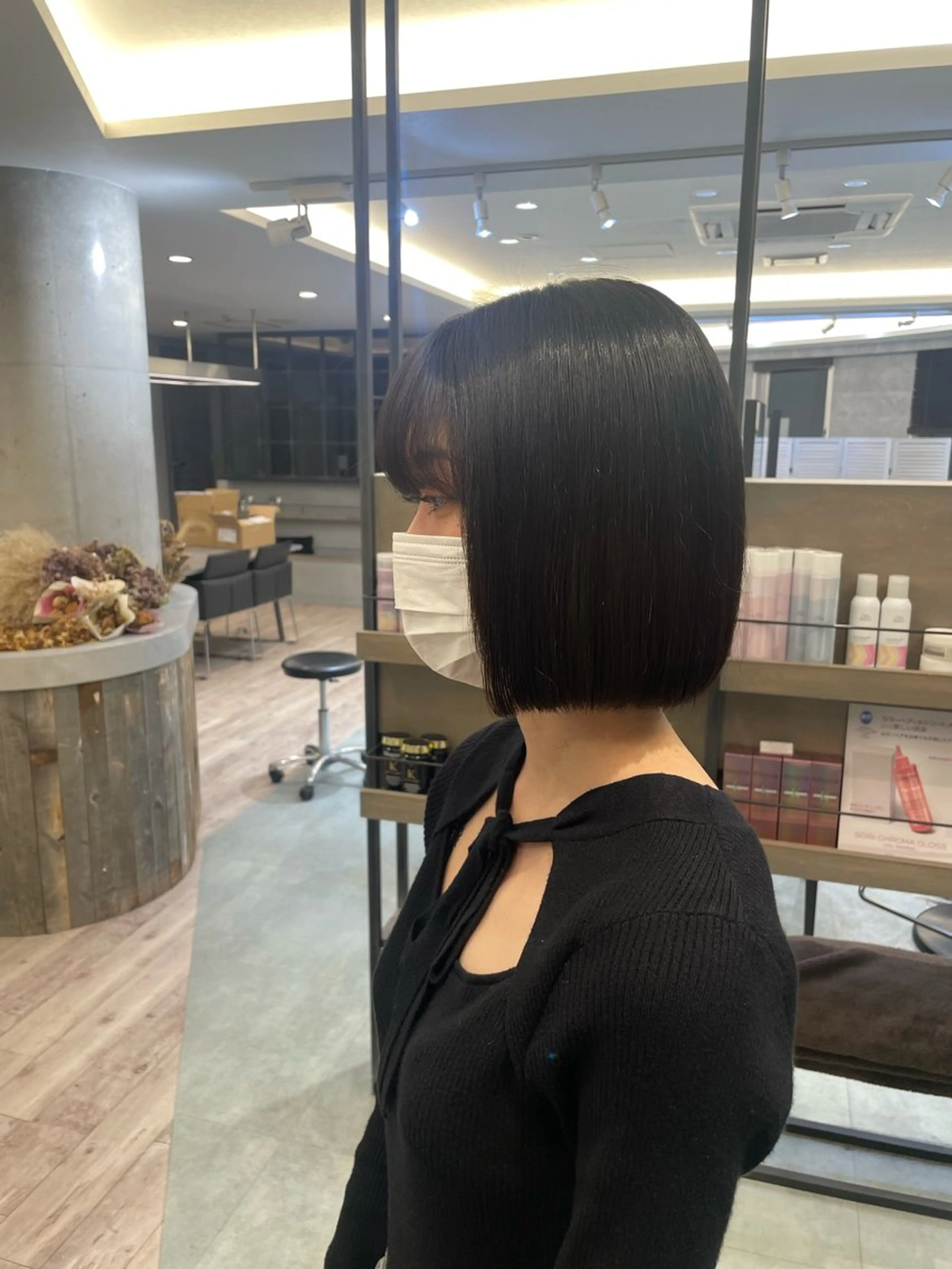 ミディアム ♡似合わせハイトーン ♡maiのヘアスタイル