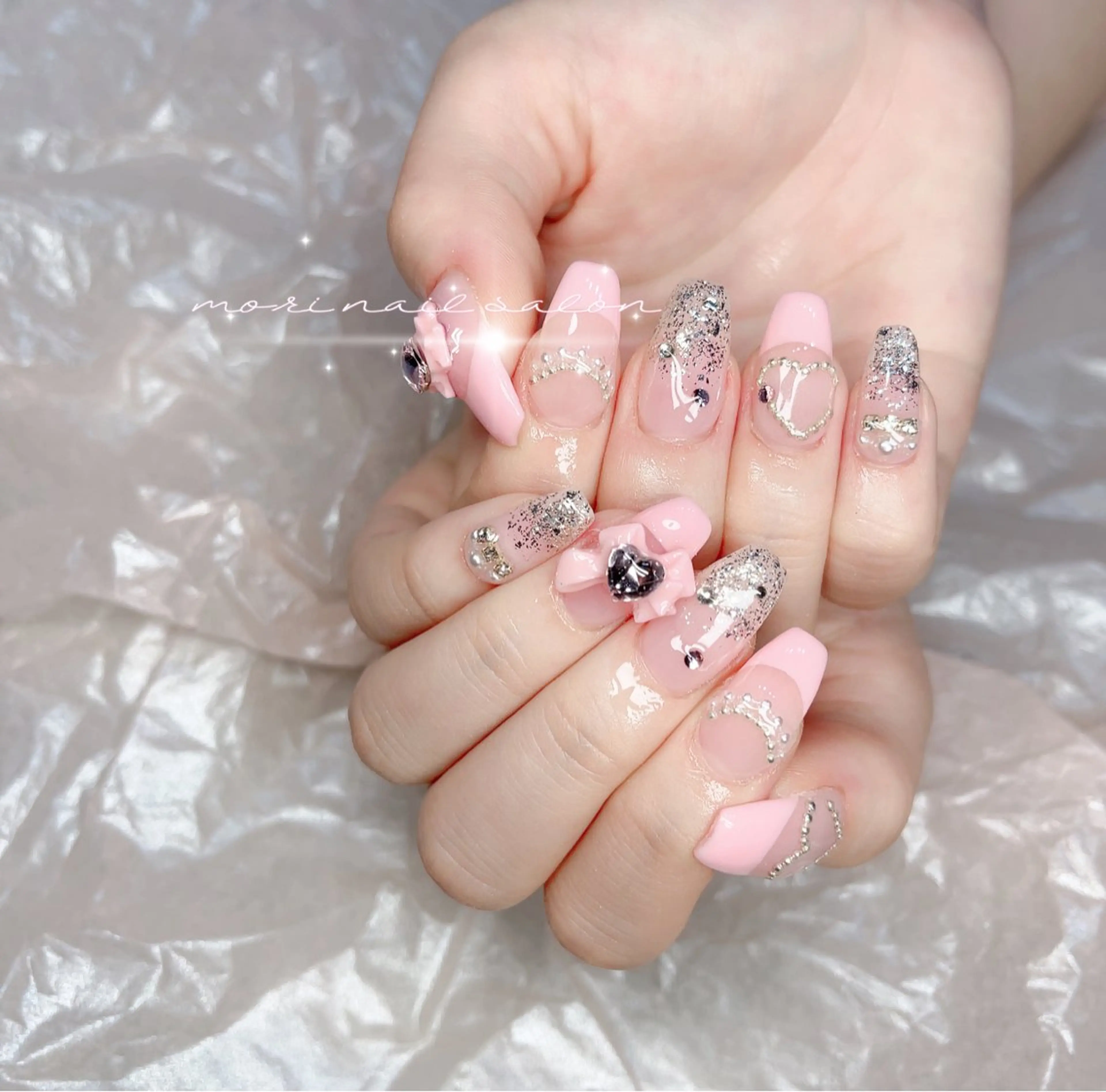 ネイル ハンドネイル 森 ネイルサロンのネイルデザイン