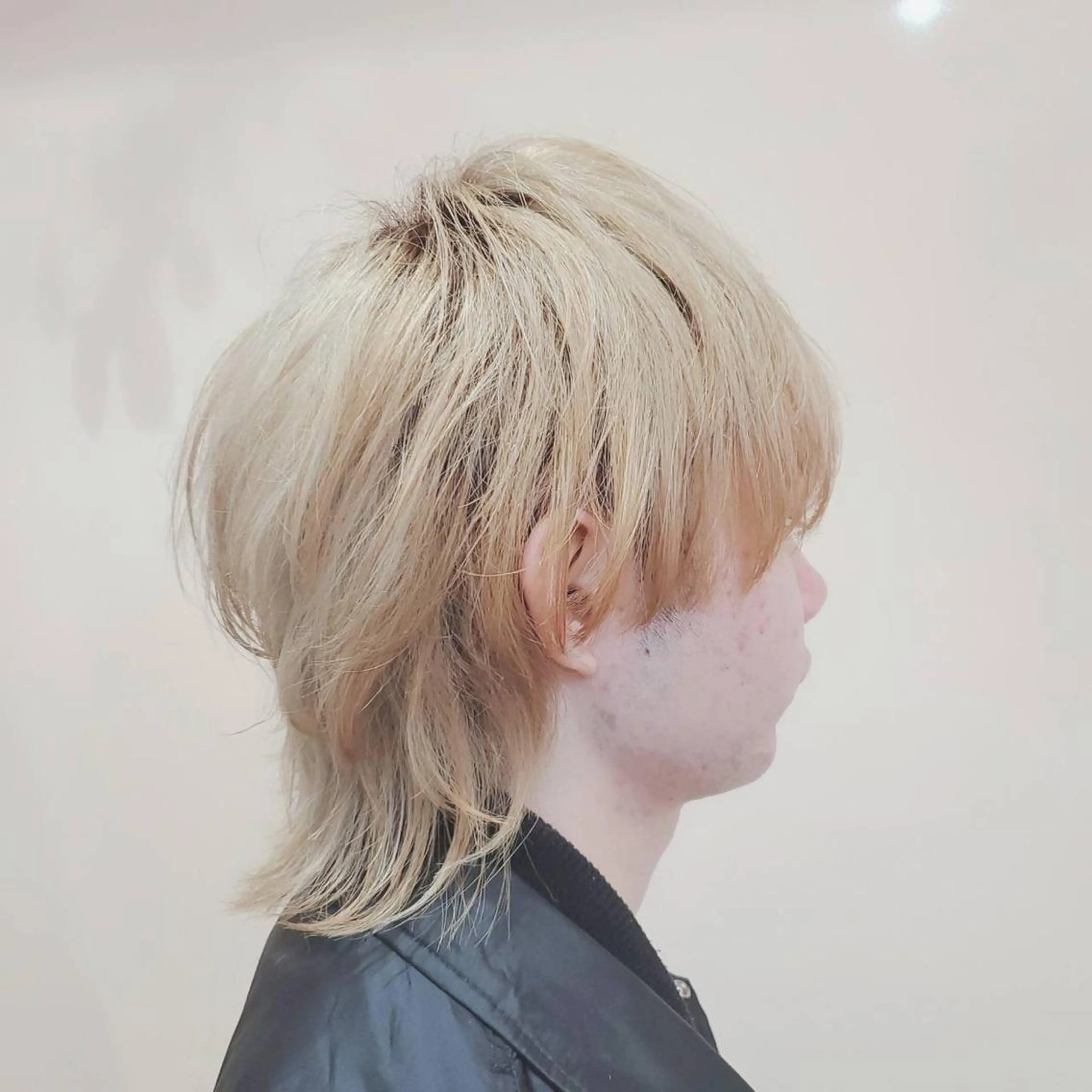 ショート カラー メンズ 佐藤 怜央のヘアスタイル