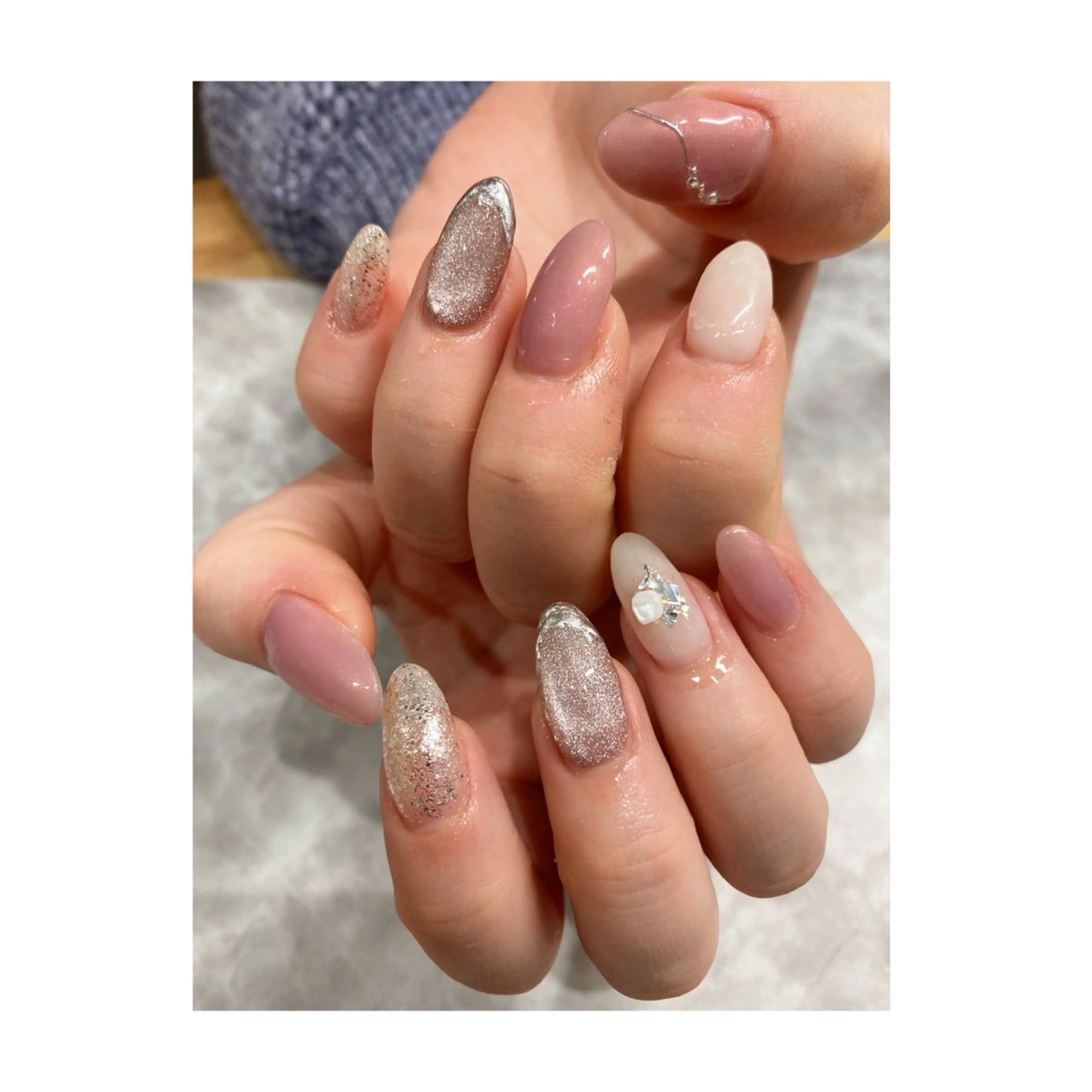 ネイル ハンドネイル NAIL Salon IP所属・長谷川 奈緒美のネイルデザイン