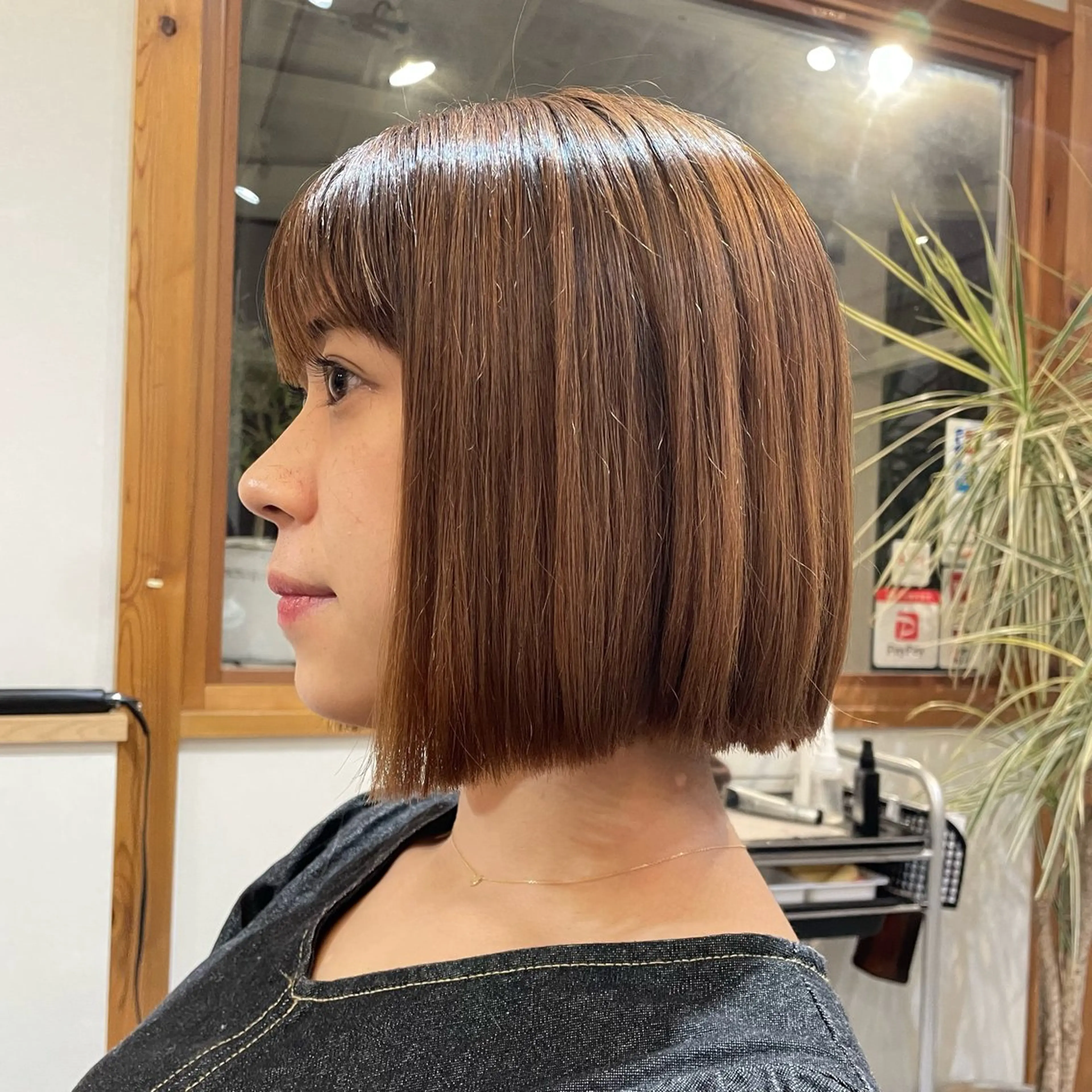 ショート ボブ こいけ みきののヘアスタイル
