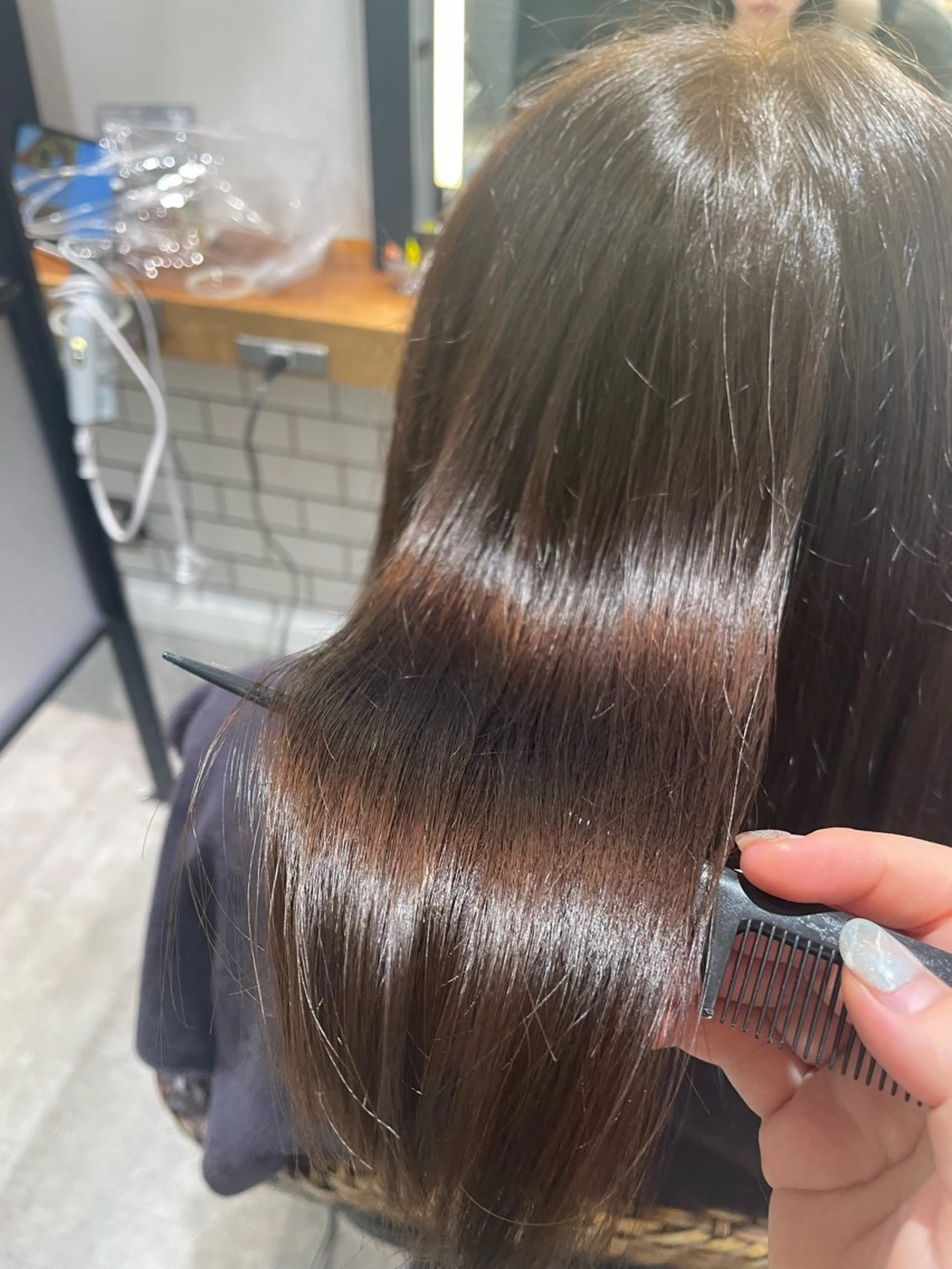 カラー 透明感カラー/ カット🎀あつこ🎀のヘアスタイル