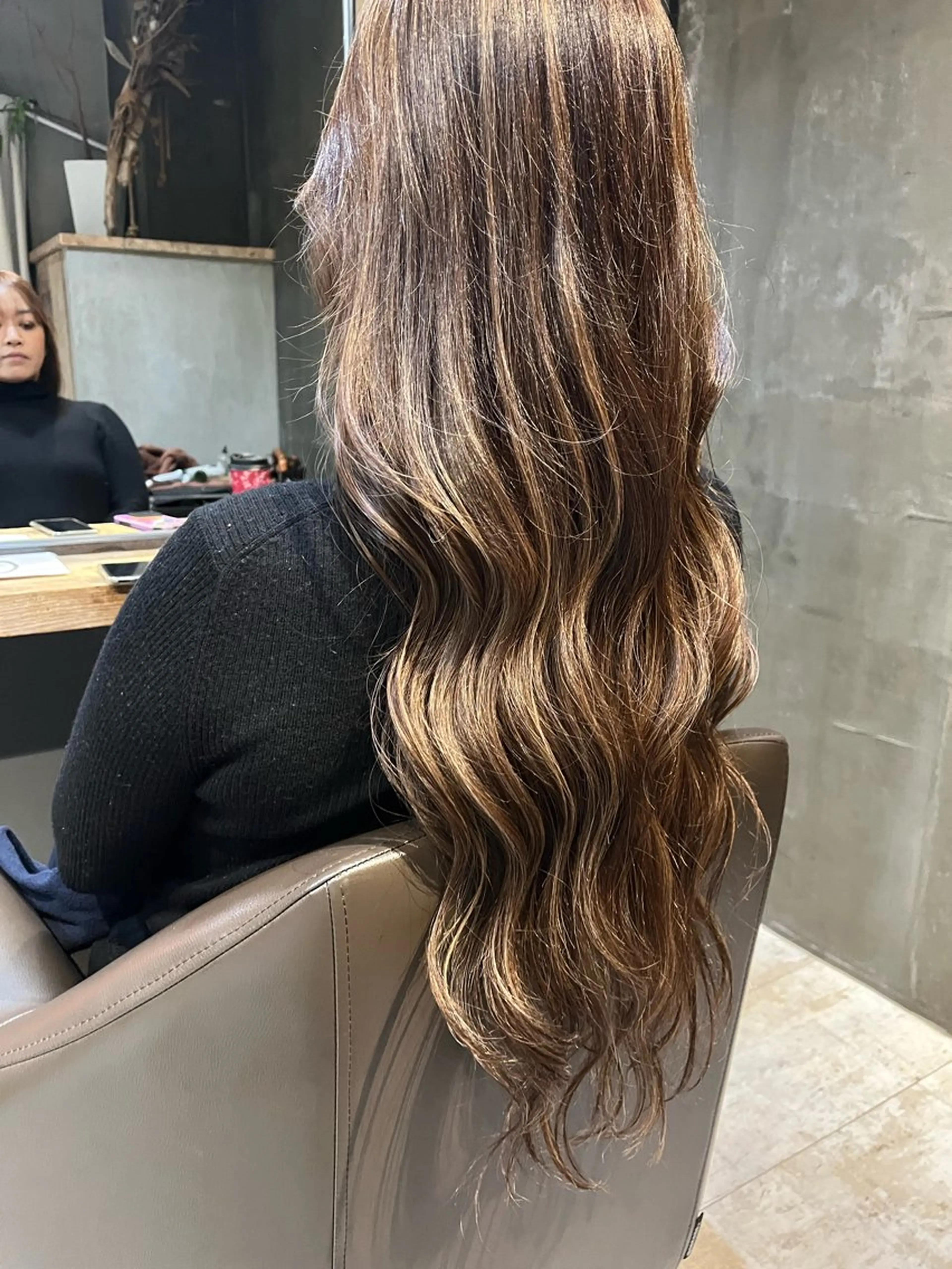 ロング カラー 阿部 翔一郎/暖色系カラーのヘアスタイル