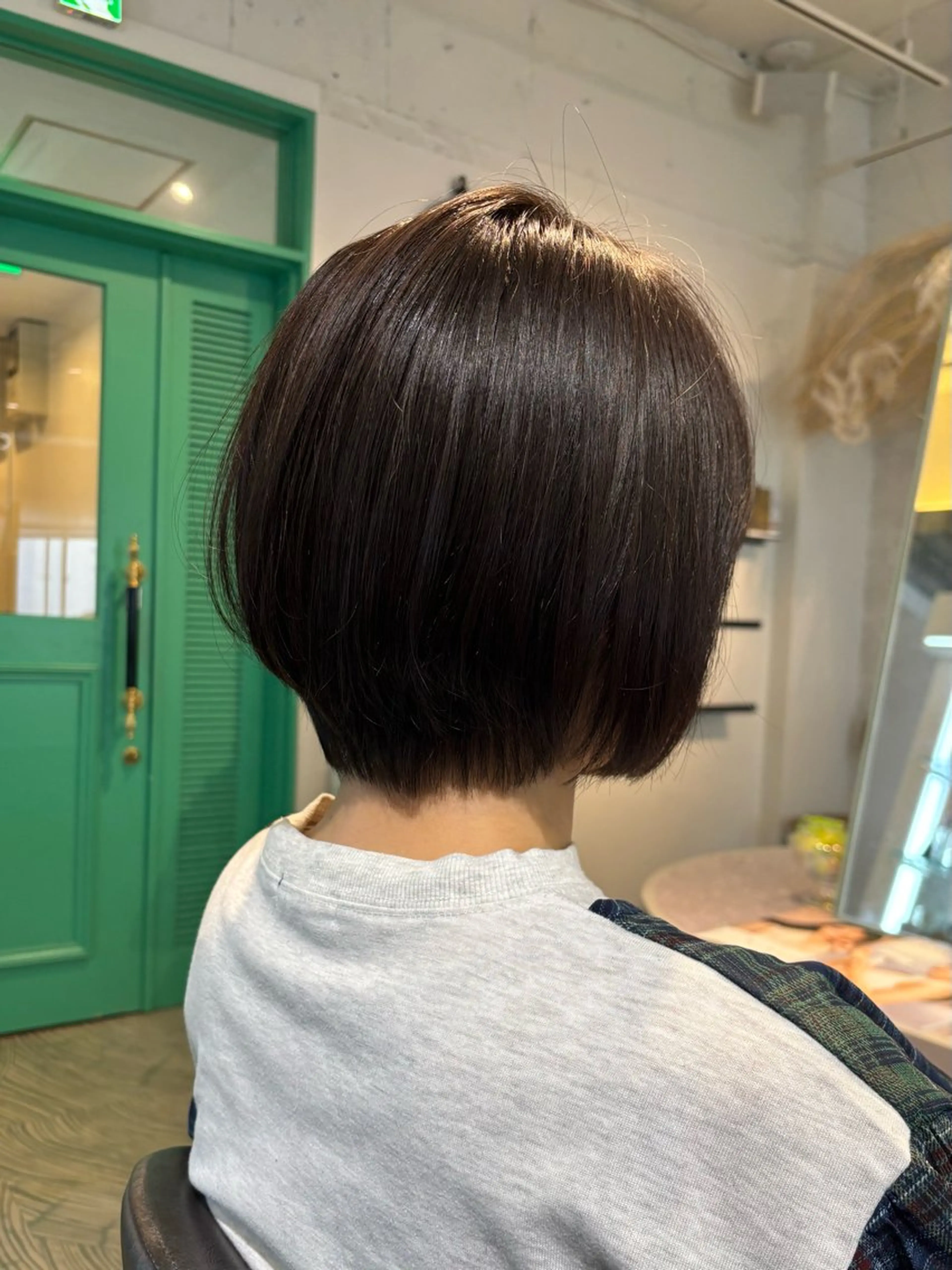 ショート ショートボブ ボブ ショートヘア ボブ/レイヤー/丸み ショート/遠藤龍雅のヘアスタイル