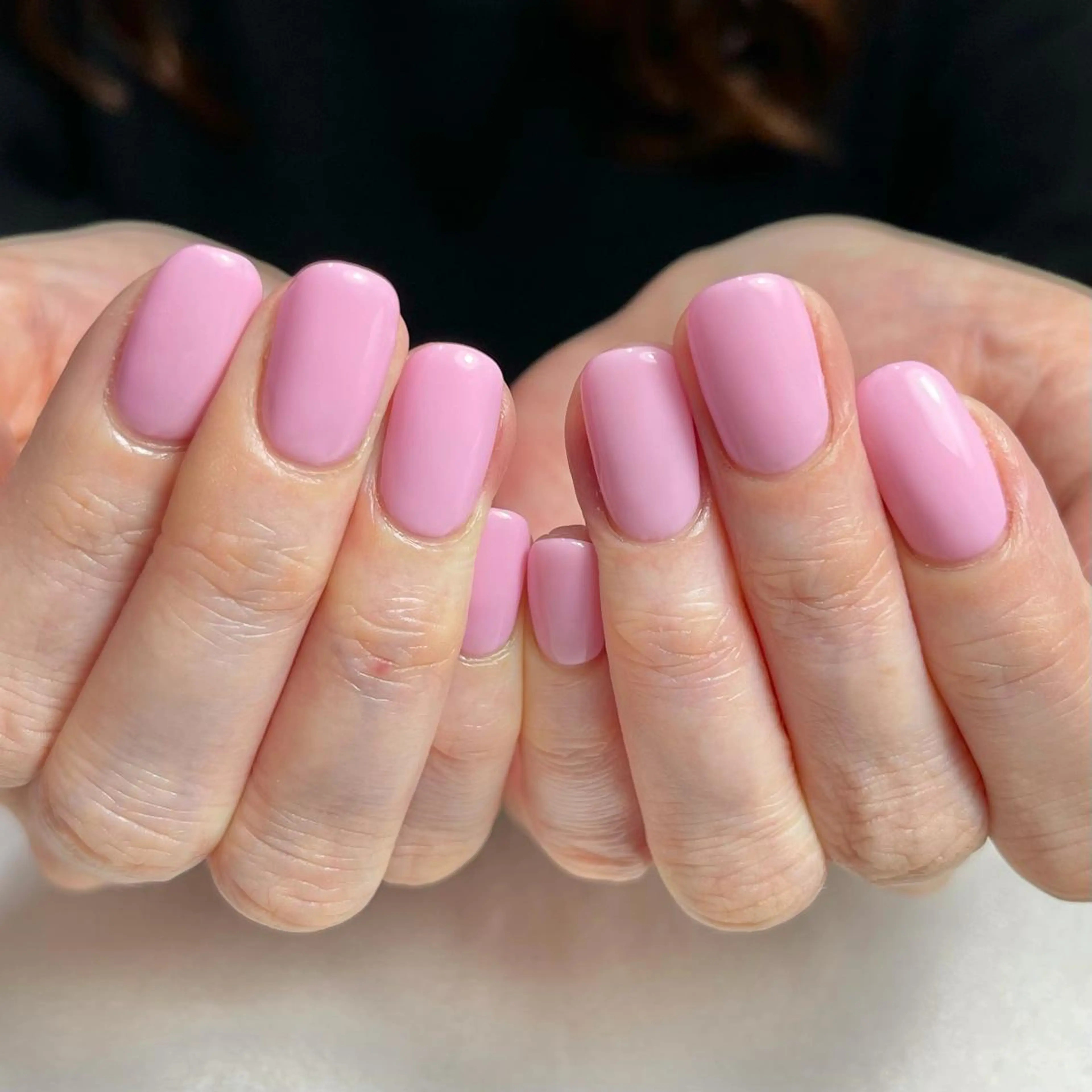 ネイル ジェルネイル ワンカラーネイル パラジェル 山崎 みゆきのネイルデザイン