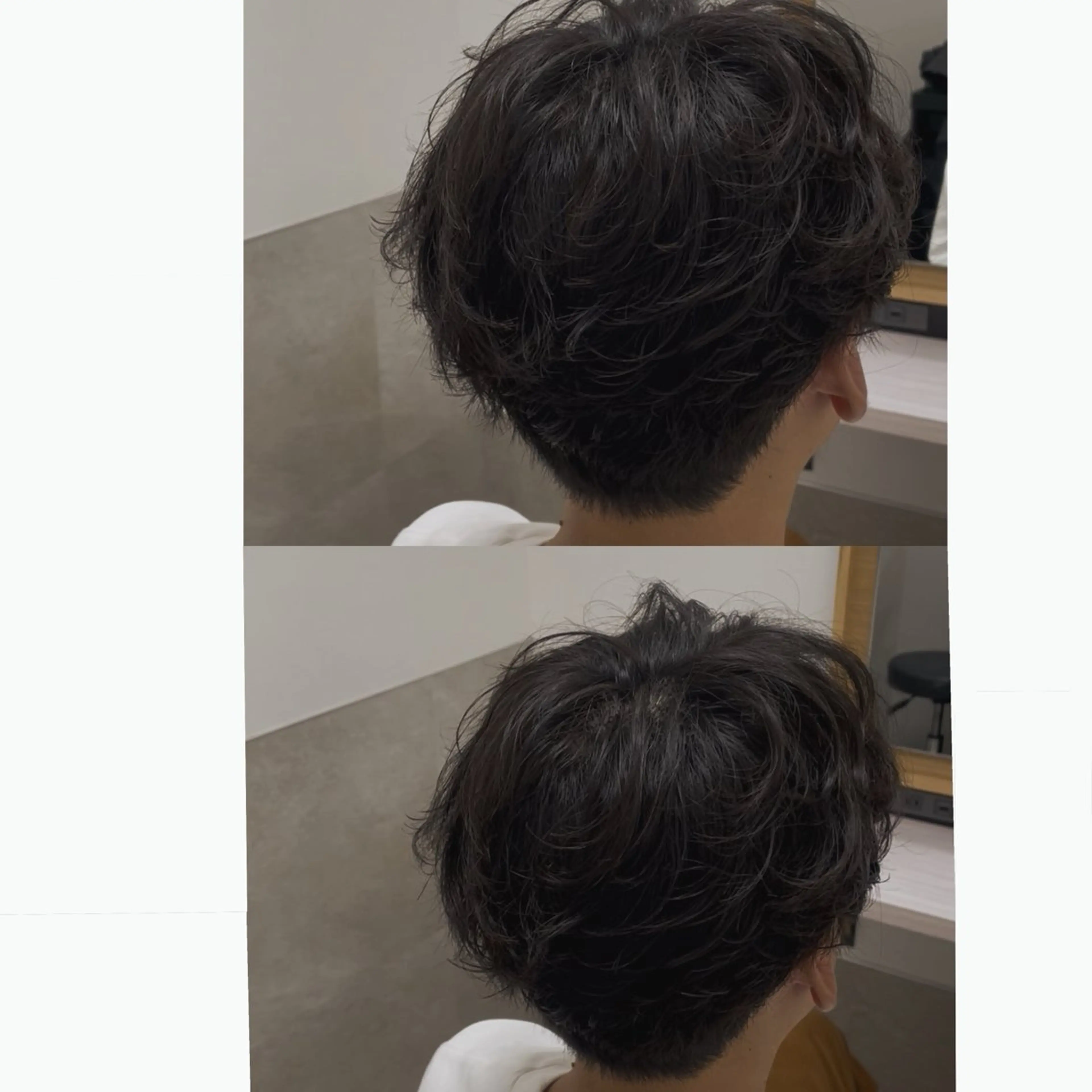 ミディアム ミディアムパーマ カット BLEACH 🟥 PERM 天神🏆のヘアスタイル