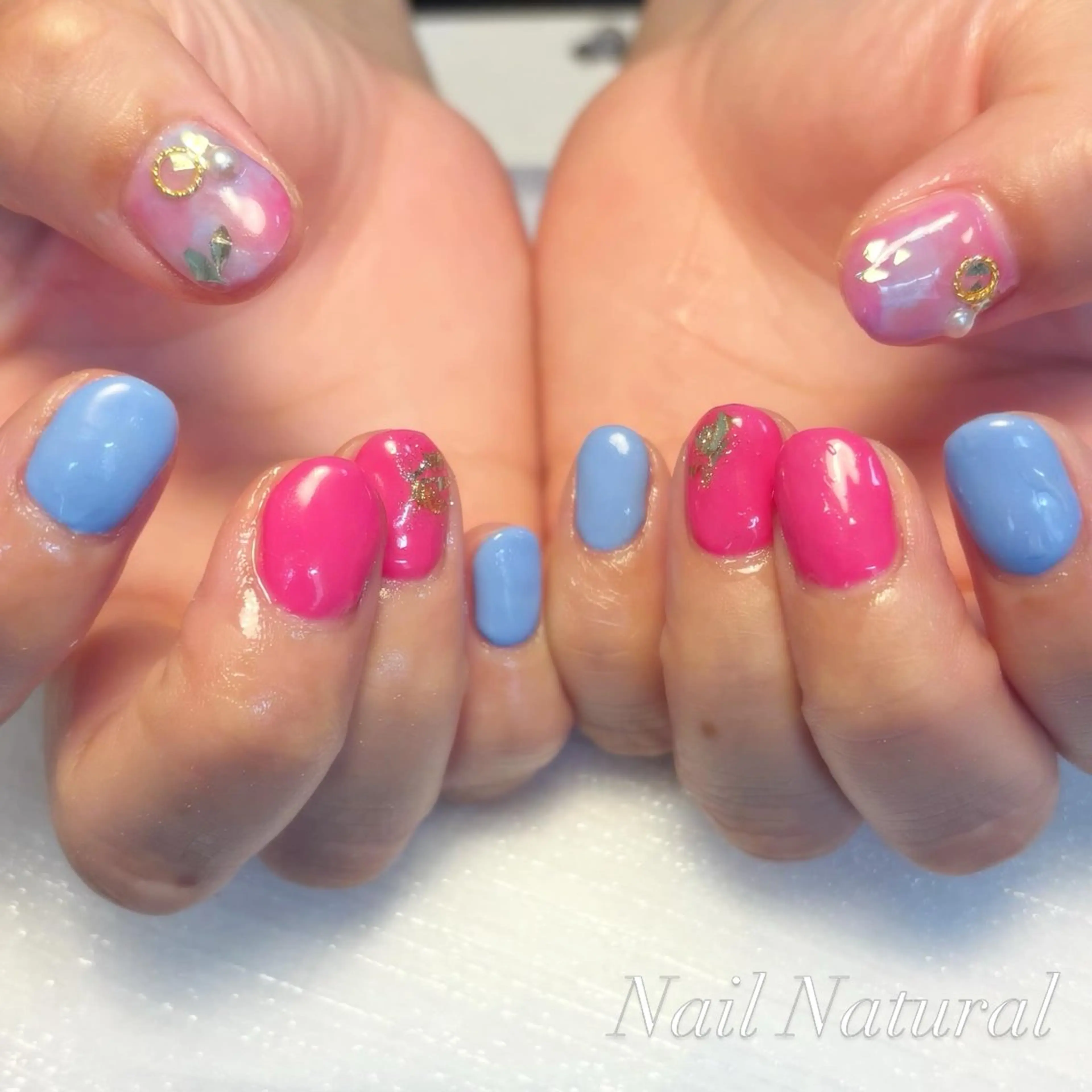 ネイル 持ち込み ハンドネイル Nail salon Natulalのネイルデザイン