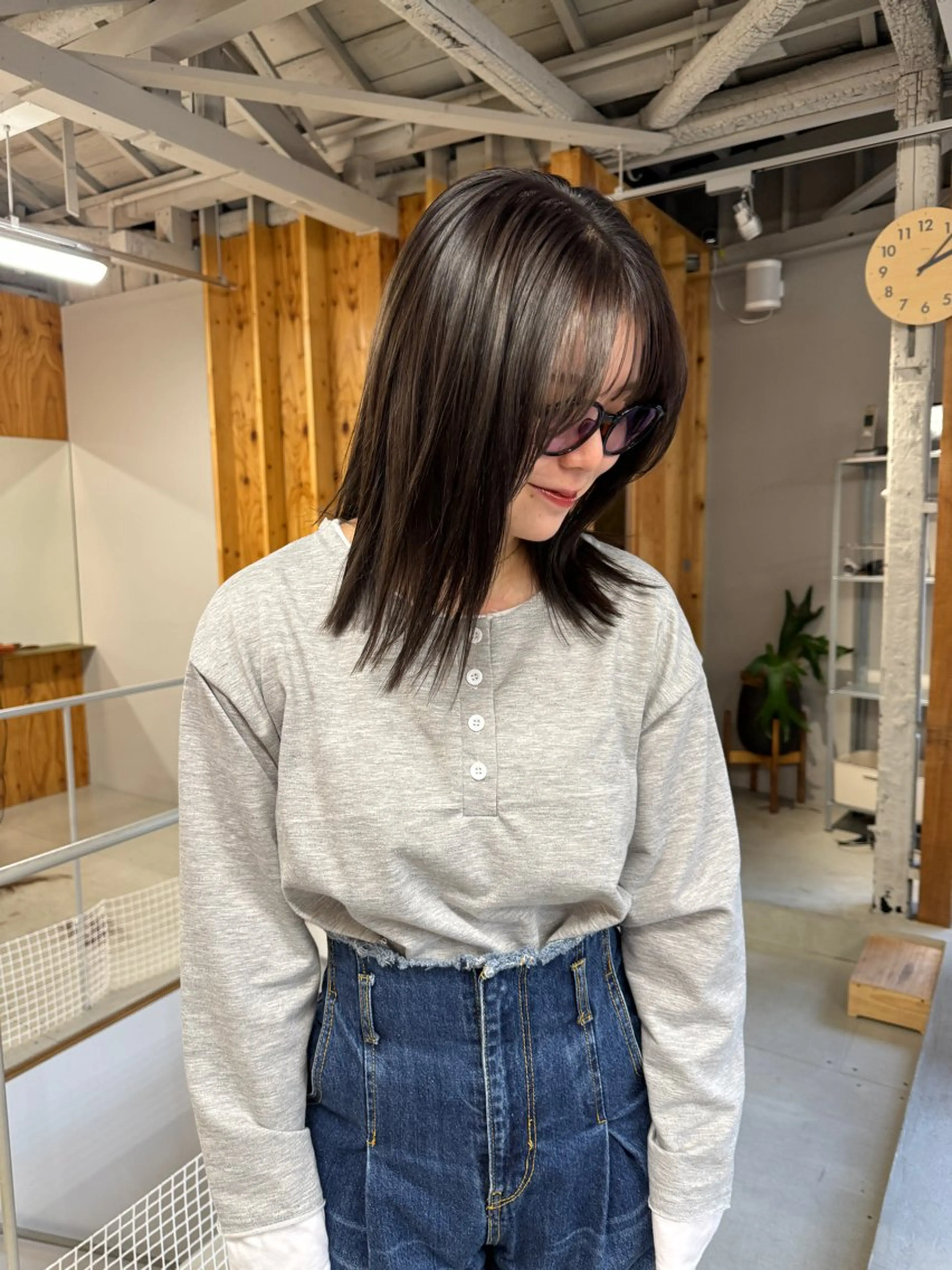 ミディアム カラー トリートメント 橋本叶夢/ お洒落hairのヘアスタイル