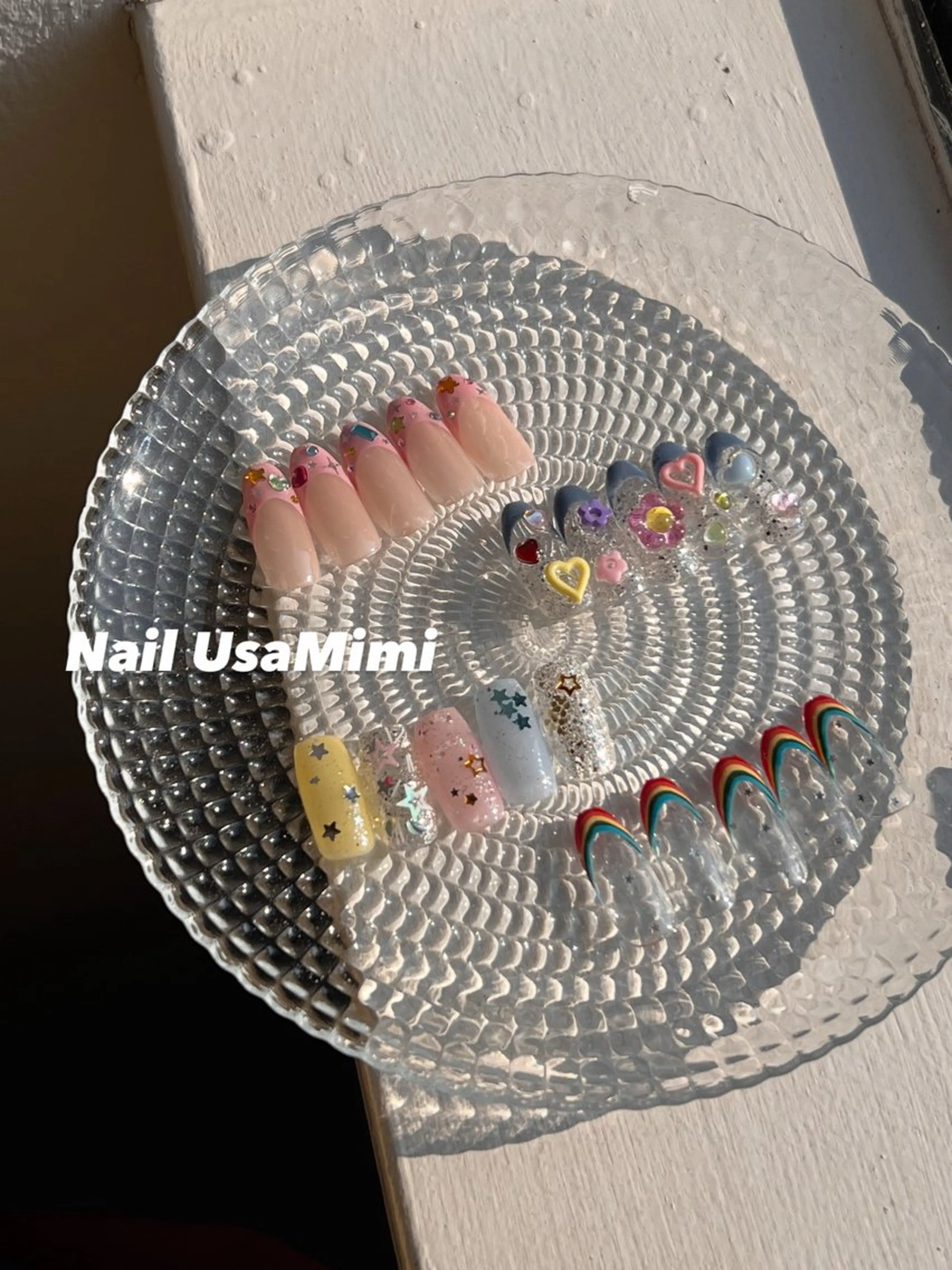 ミディアム ハンドネイル 本町Nail Usa Mimi  SAKIのネイルデザイン