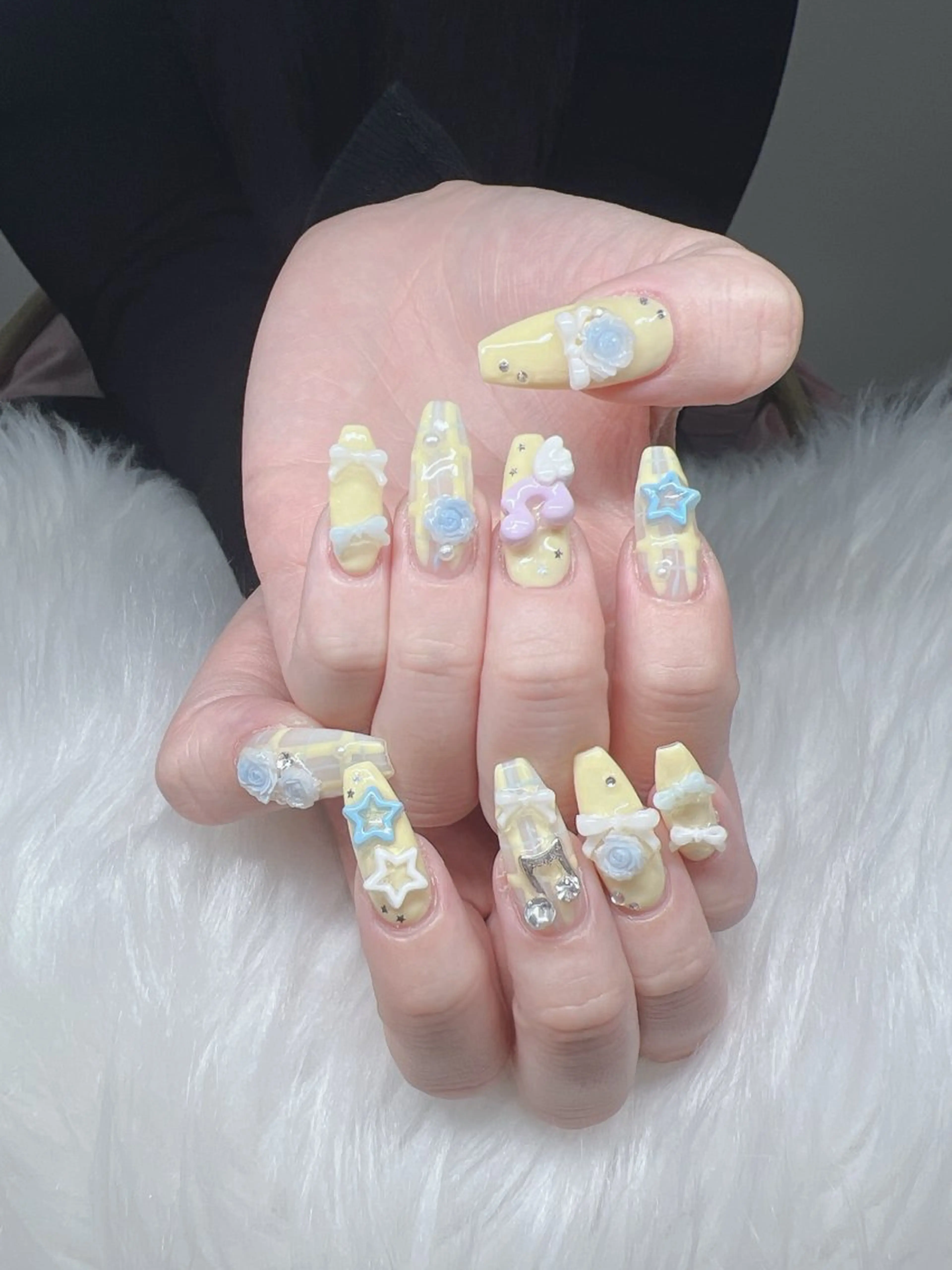 ネイル ハンドネイル Lee Nails チップ長さだし専門店のネイルデザイン