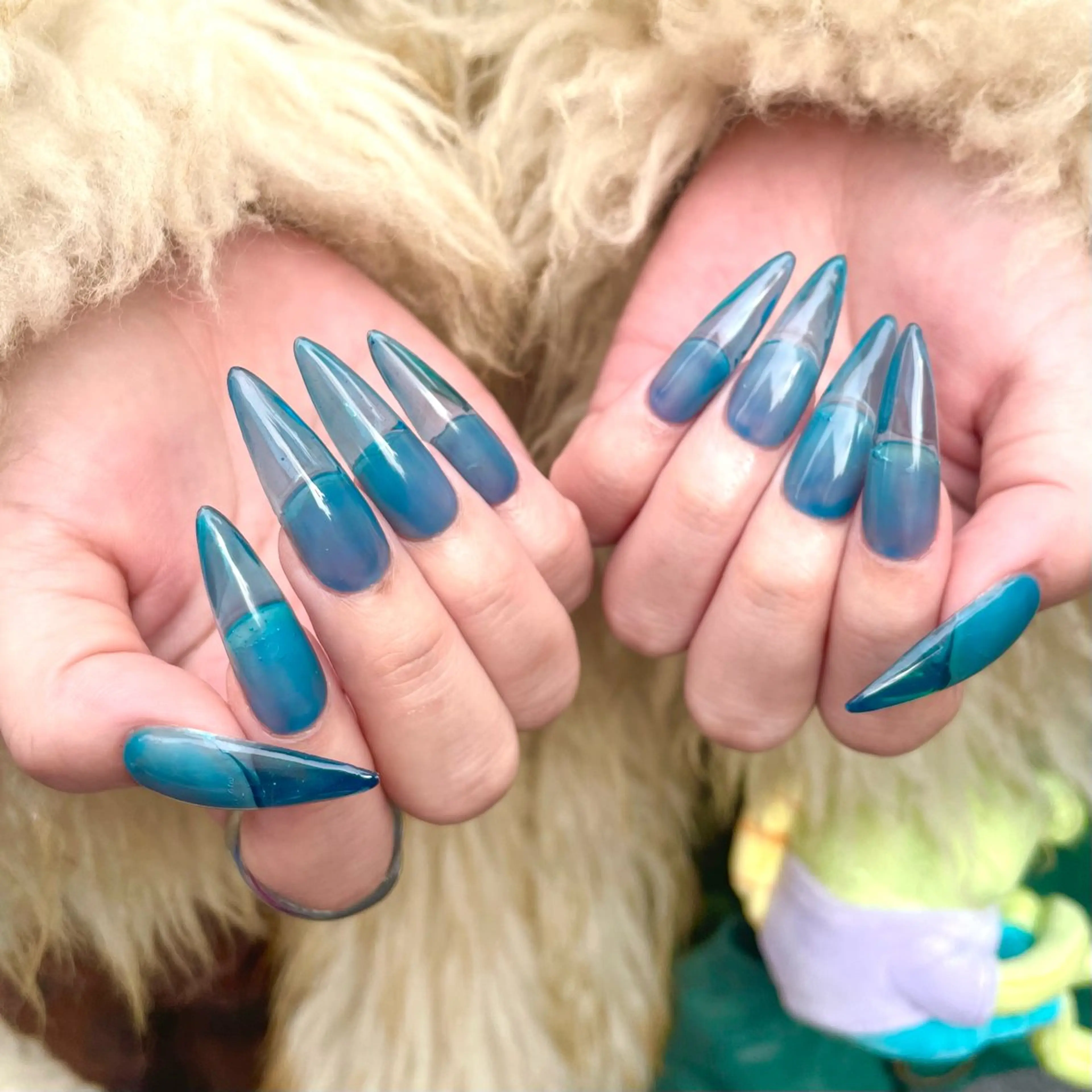 ※営業時間外施術【Gel-x】(長さだし10本)オフなし ワンカラーの写真