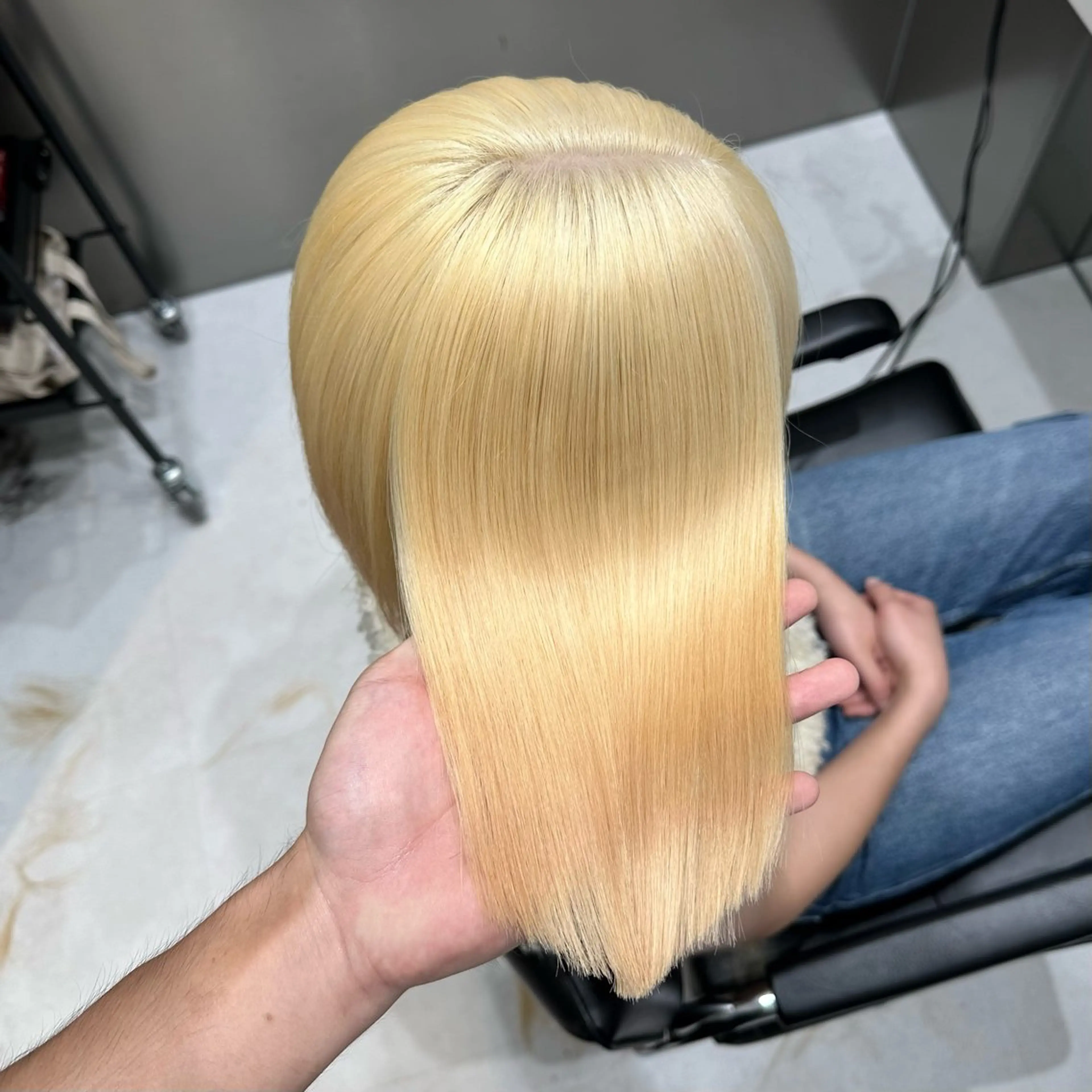 ミディアム カラー ヘアカラー ✨髪質改善艶カラー✨ リュウトのヘアスタイル