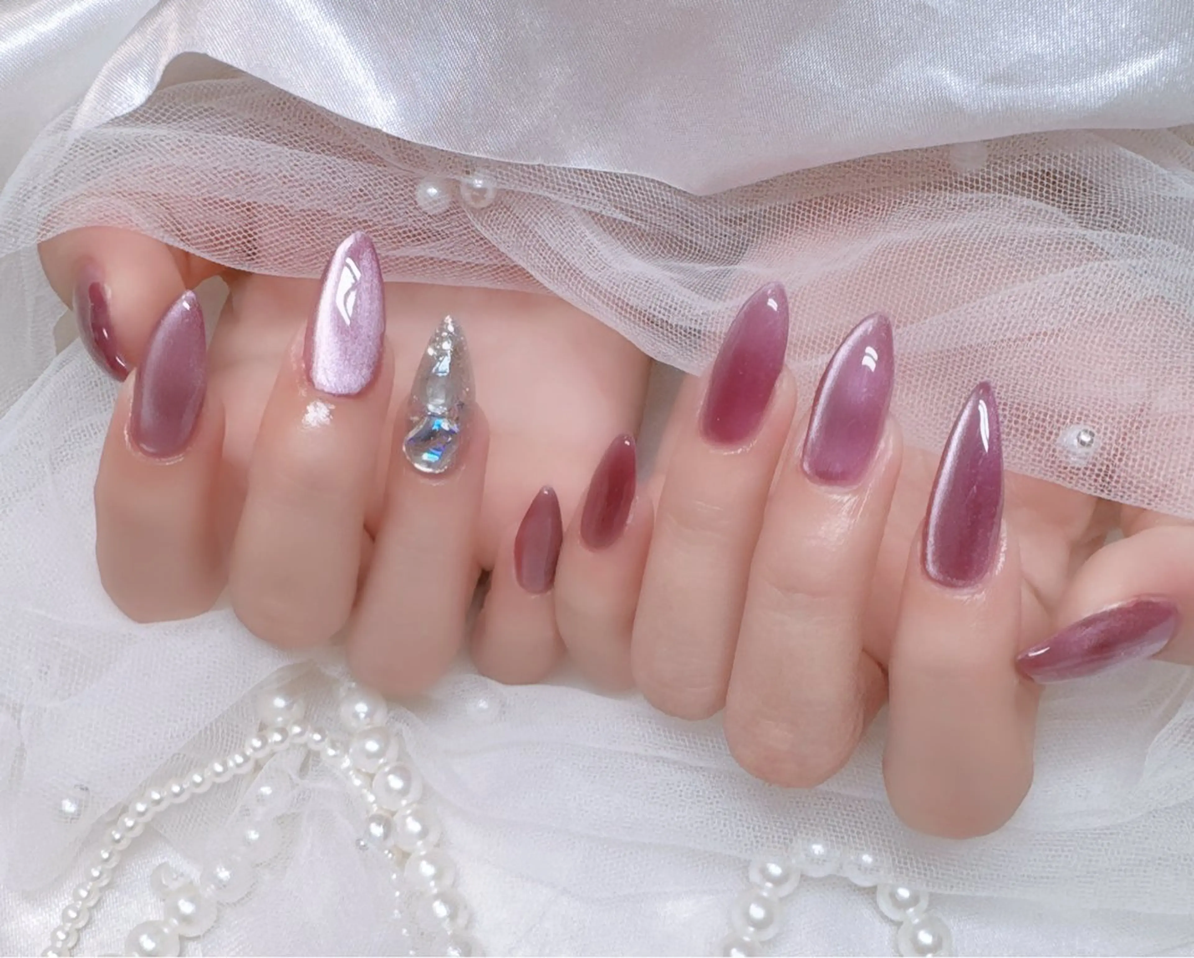 ネイル ハンドネイル 高島 夏海のネイルデザイン