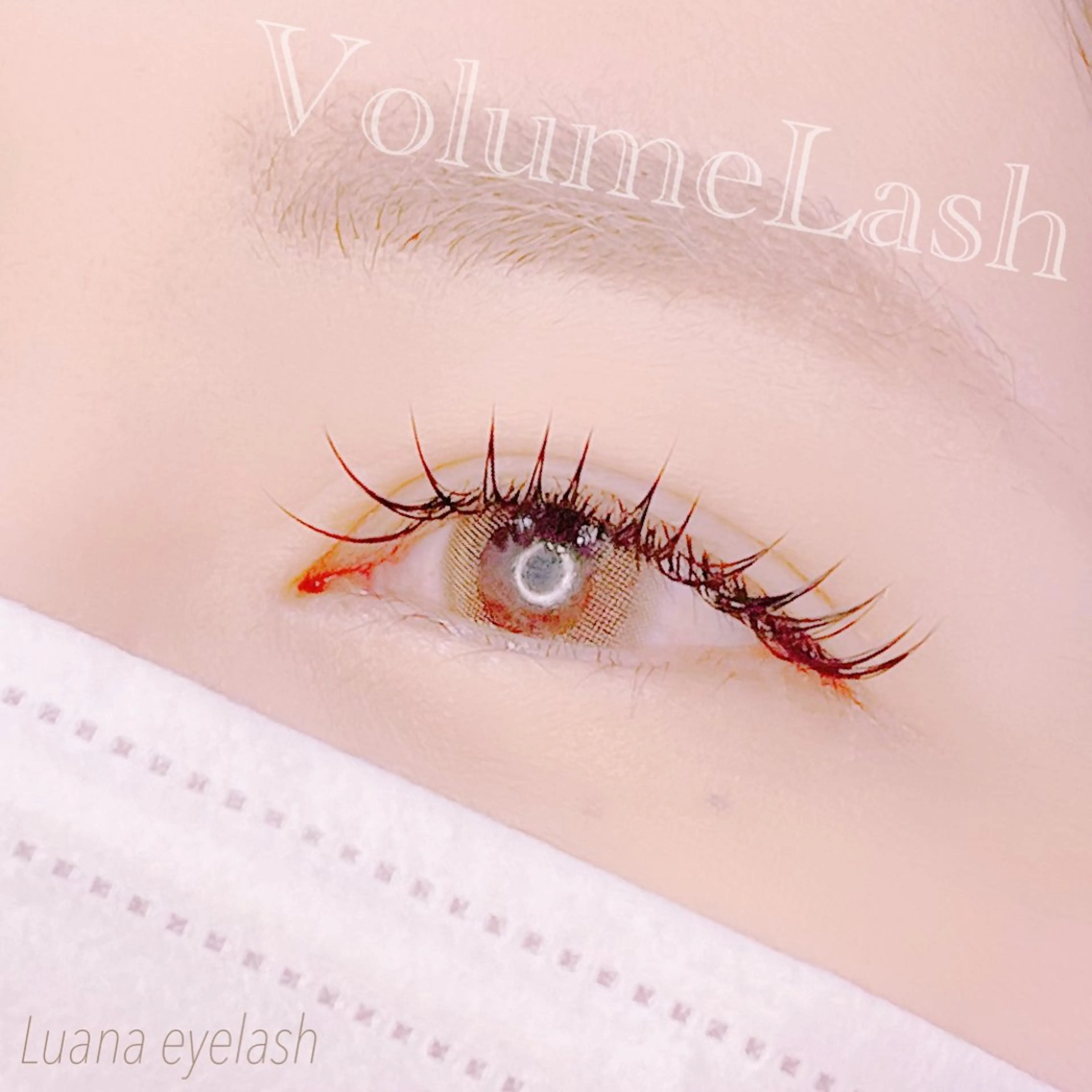 マツエク・マツパ Luana eyelashのマツエク・マツパデザイン
