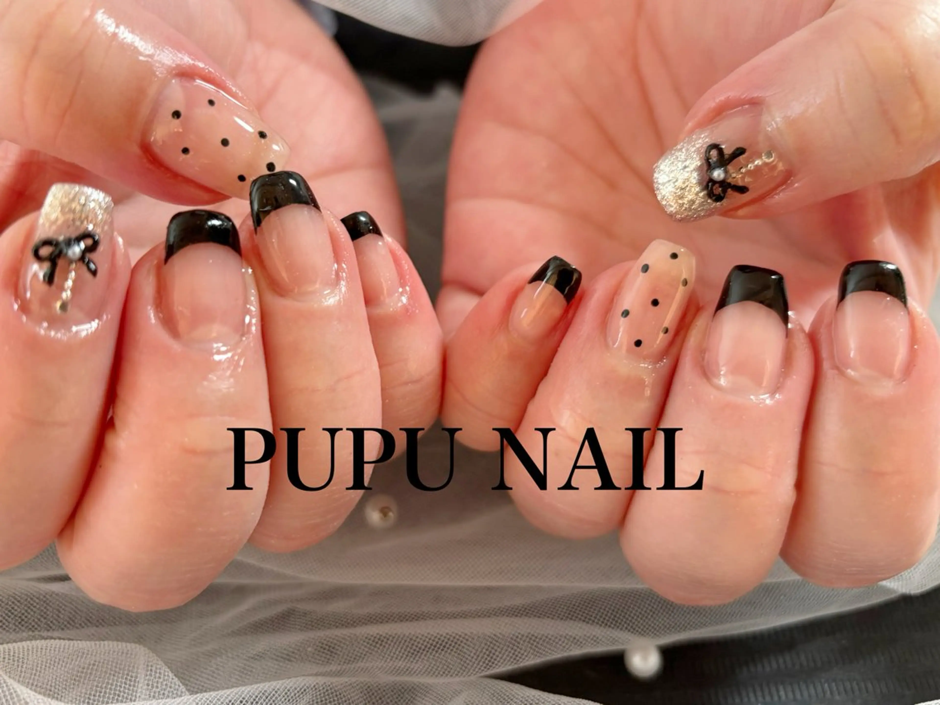 ミディアム ハンドネイル Re:Nail Formula所属・kido chieのネイルデザイン