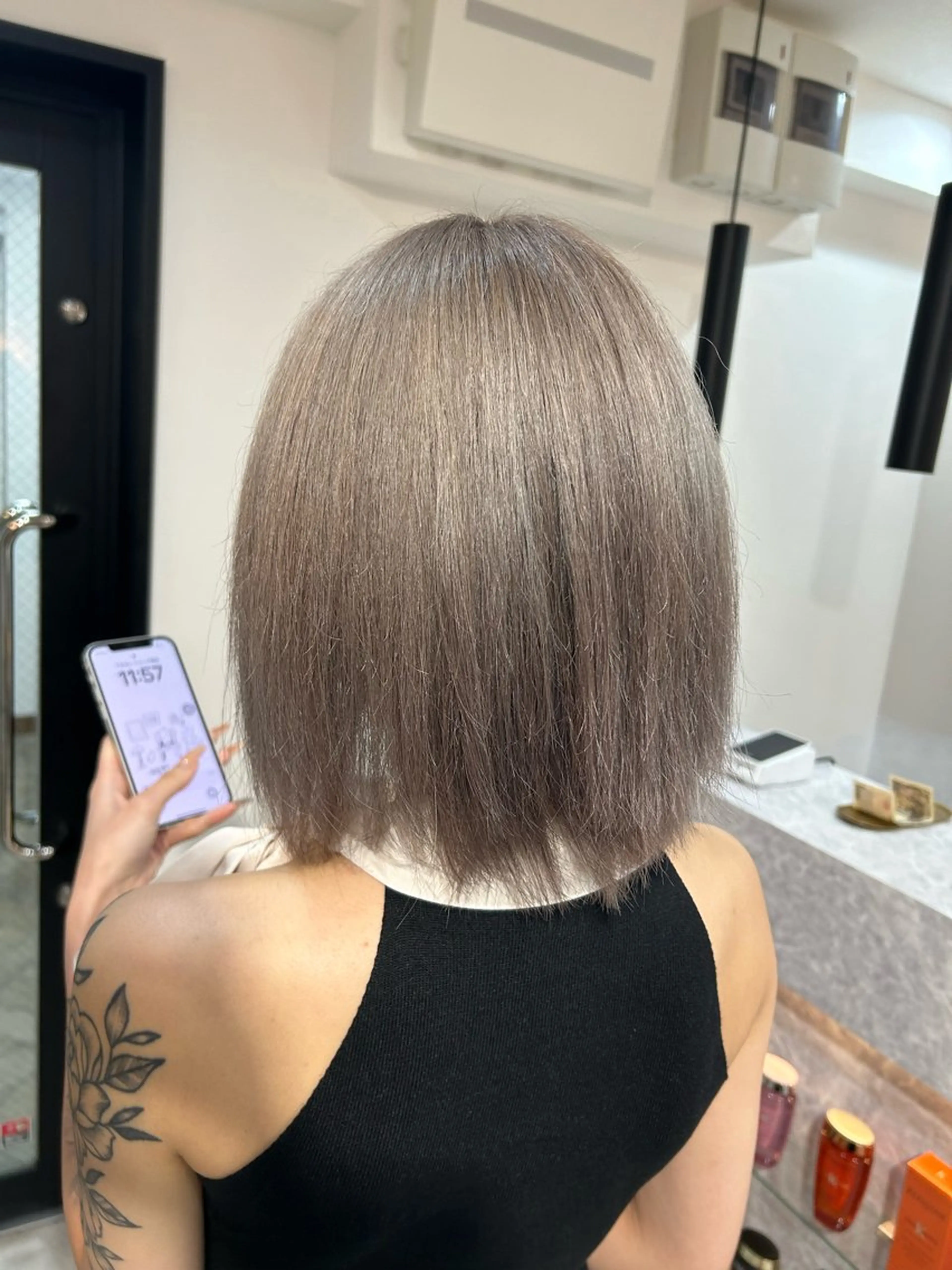 ショート カラー ヘアカラー ゆりあ☆彡 Lapisのヘアスタイル