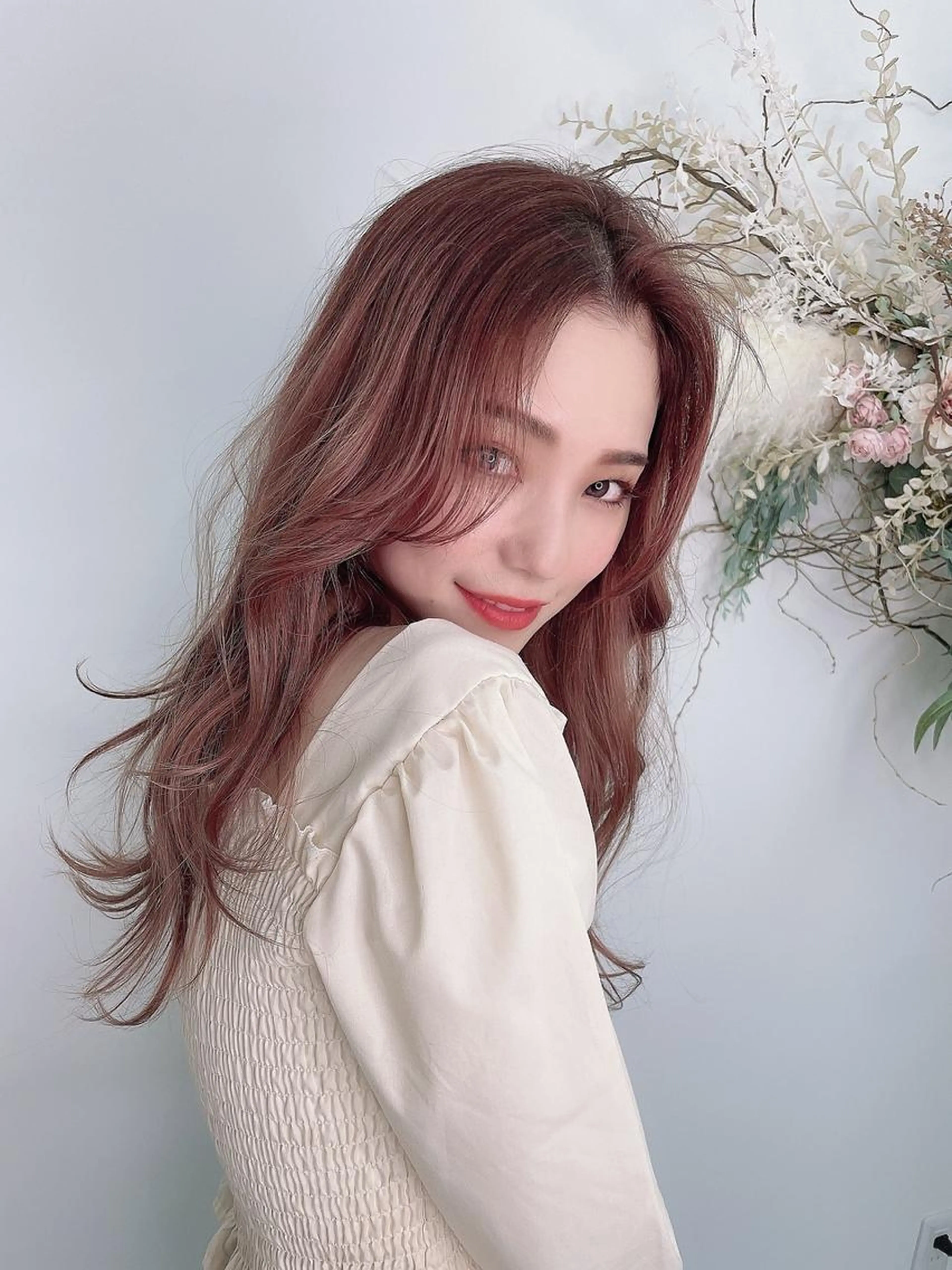 カット＋透明感カラー＋AujuaTR 5rtep✨ ¥12800の写真